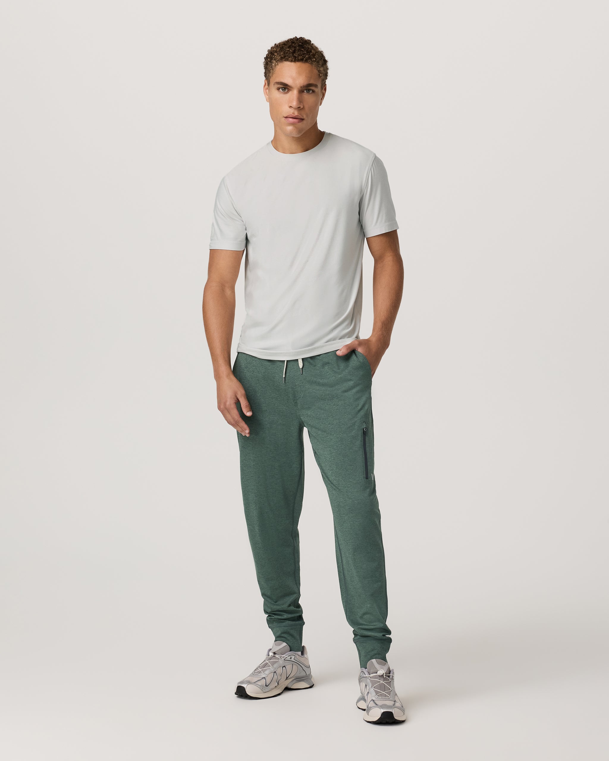 Sunday Performance Jogger | Agate Green Heather - Image 4