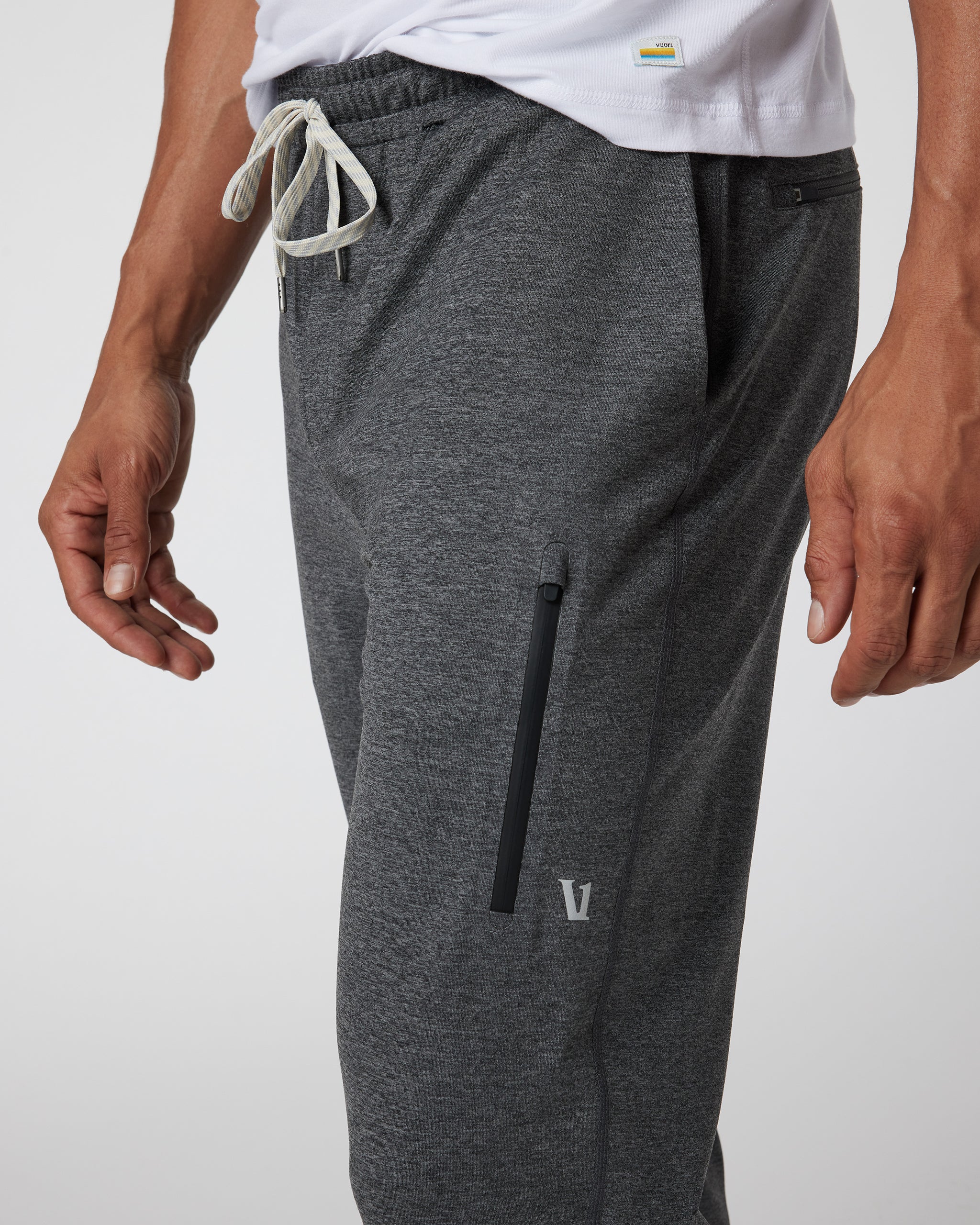 Sunday Performance Jogger - Long | Charcoal Heather - Image 4