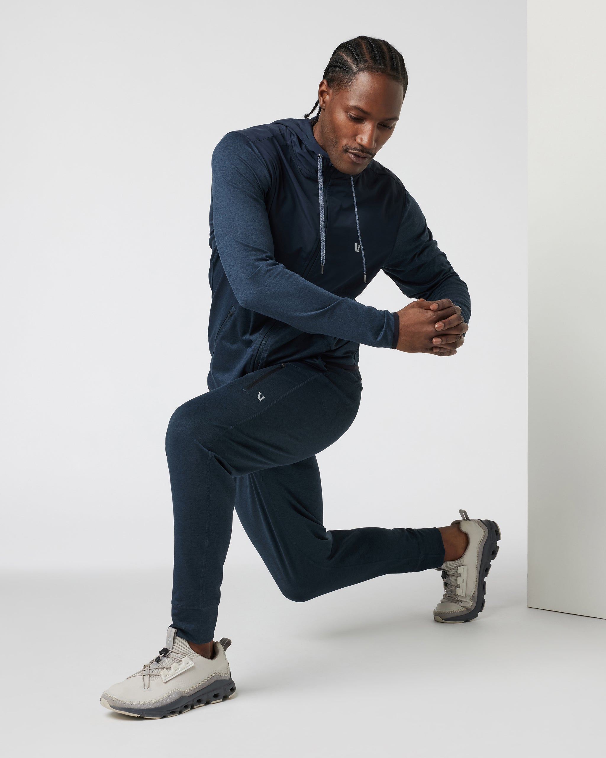 Sunday Performance Jogger - Long | Ink Heather - Image 4