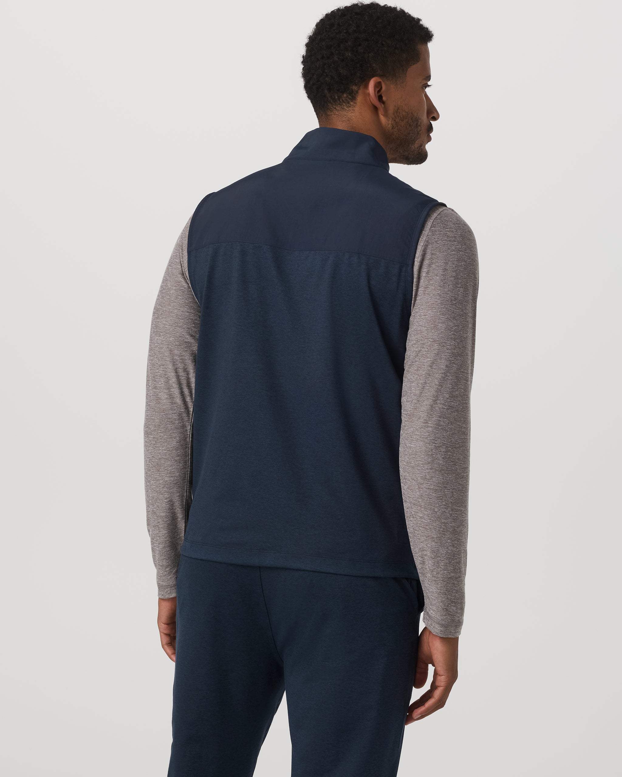 Sunday Element Vest | Ink Heather - Image 4