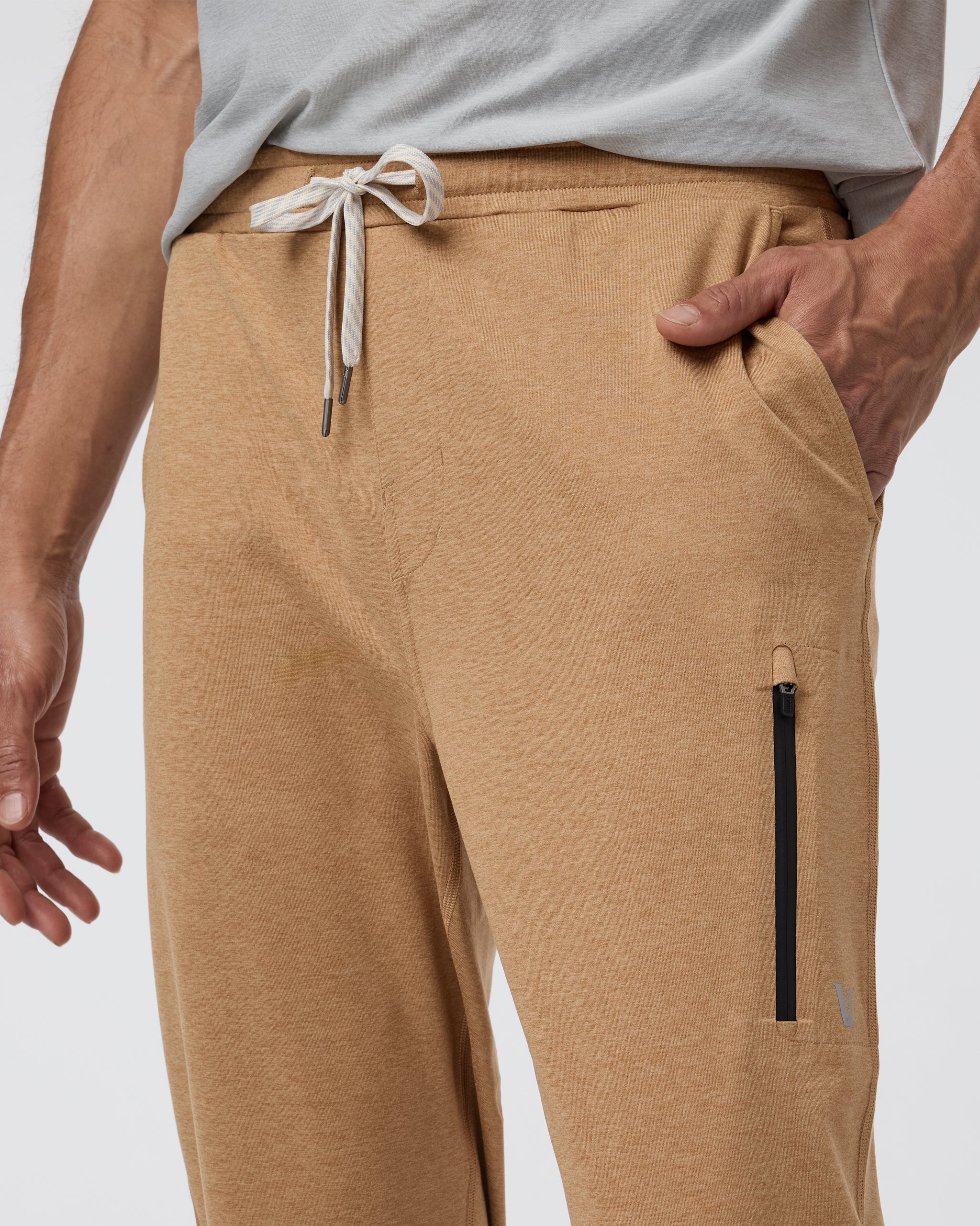 Sunday Performance Jogger | Warm Gold Heather - Image 2