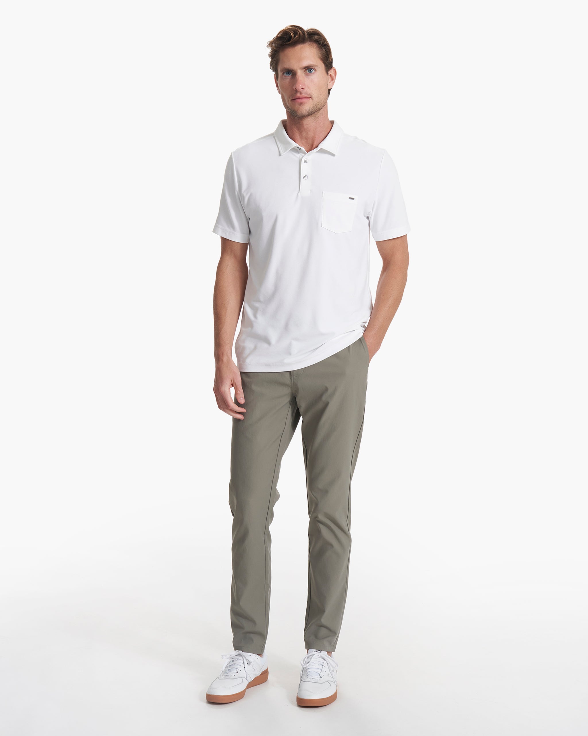 Cascade Tech Chino Pant Athletic Slim Fit 30 | Woodash - Image 5