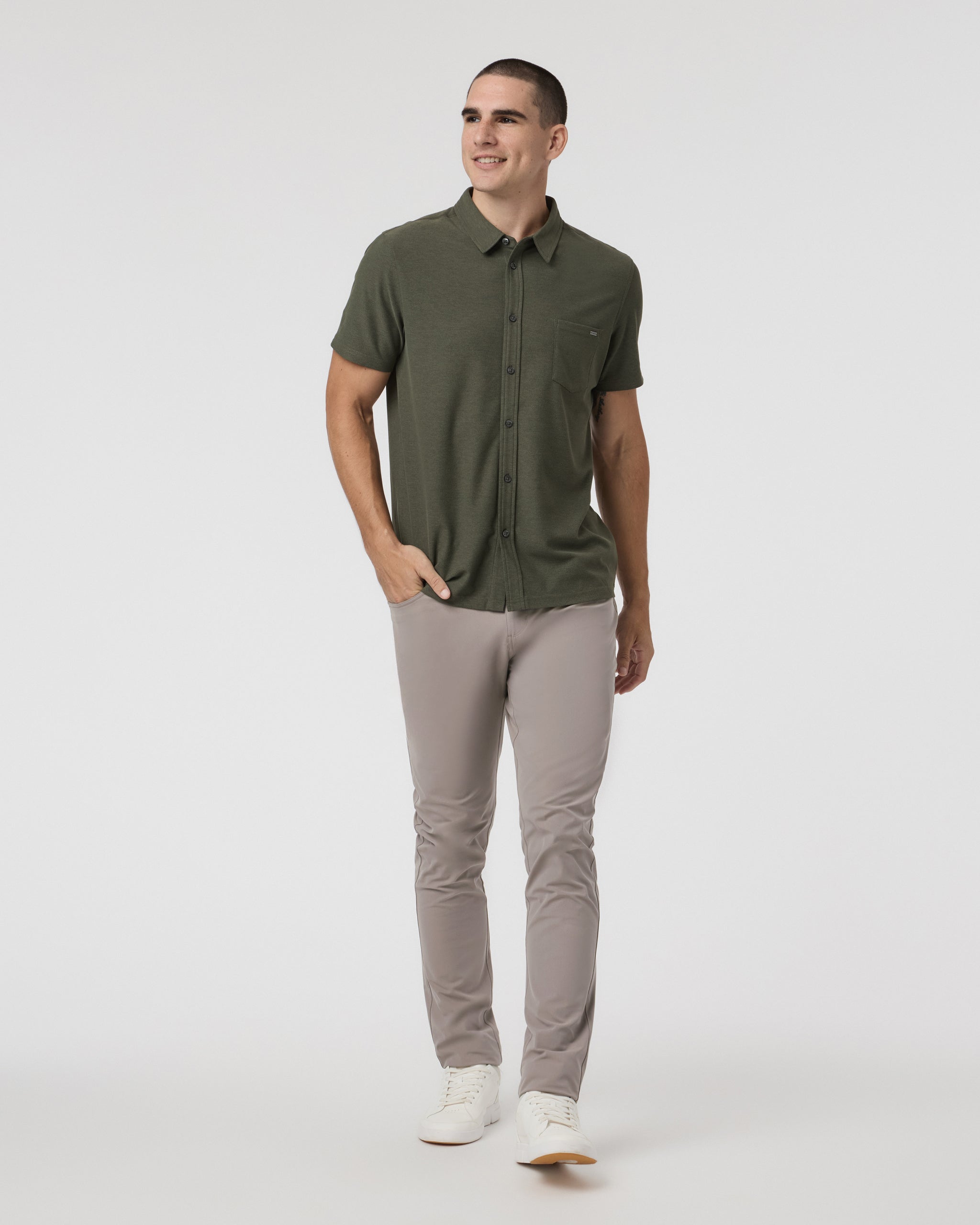Vuori Meta™ Pant Athletic Slim Fit 30 | Mocha - Image 3