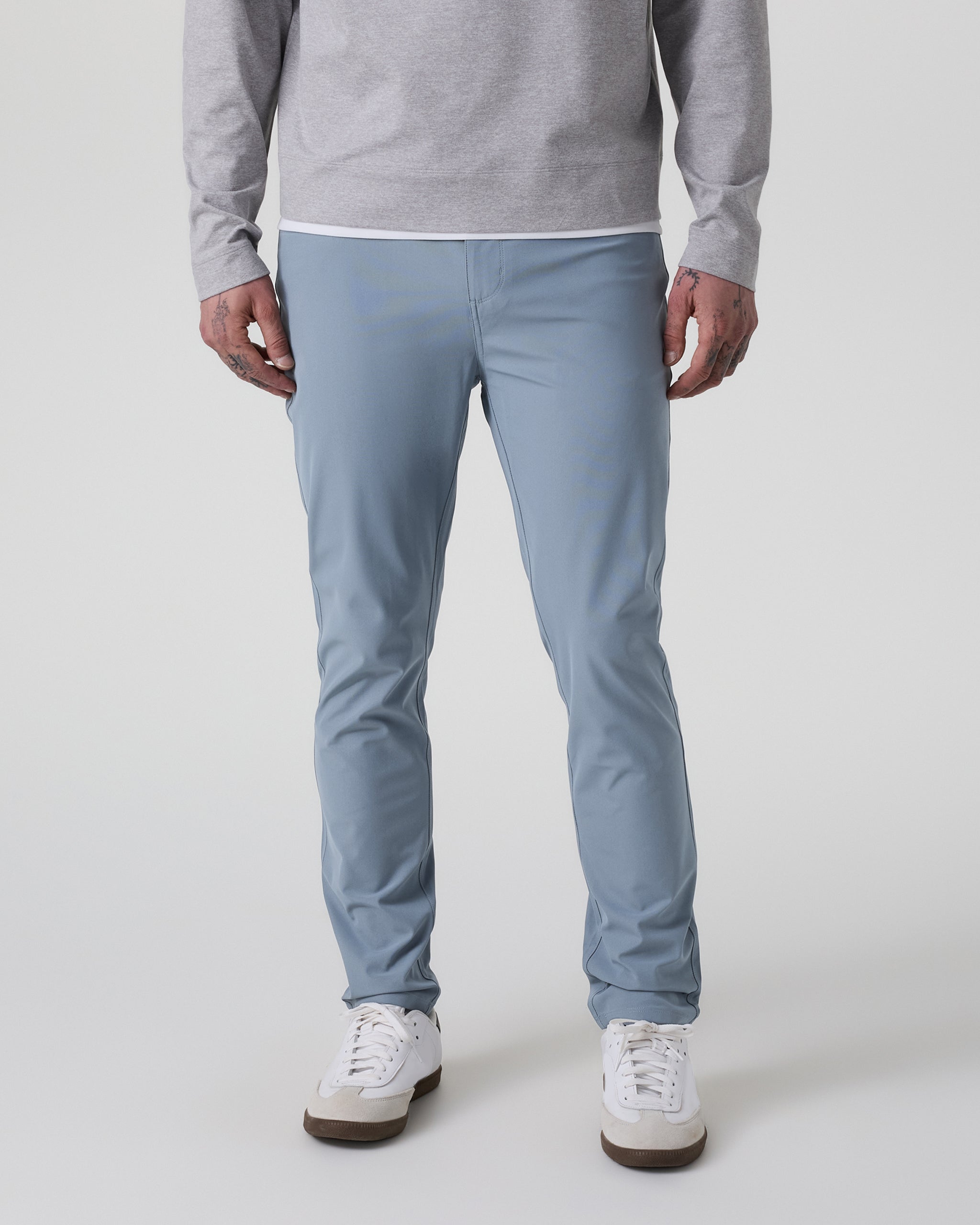Vuori Meta™ Pant Athletic Slim Fit 34 | Dusty Blue - Image 2