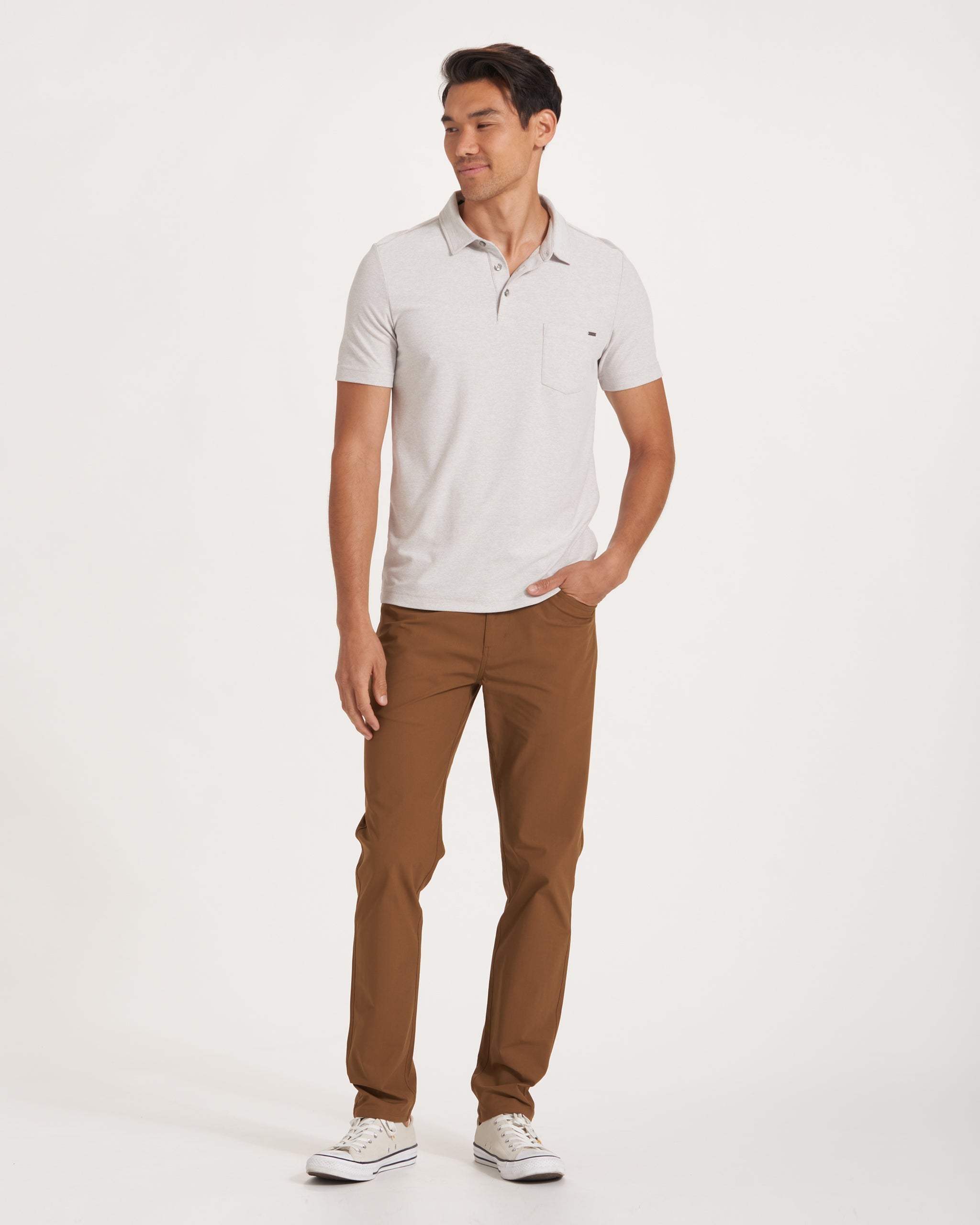 Vuori Meta™ Pant Athletic Slim Fit 32 | Tobacco - Image 4
