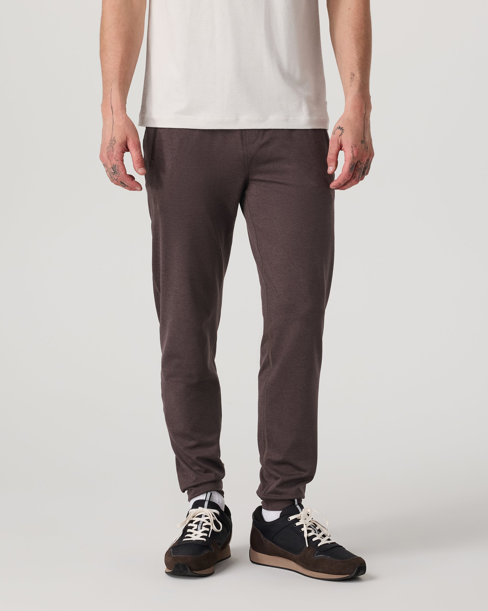 Ponto Performance Jogger 30 | Sangria Heather - Image 4