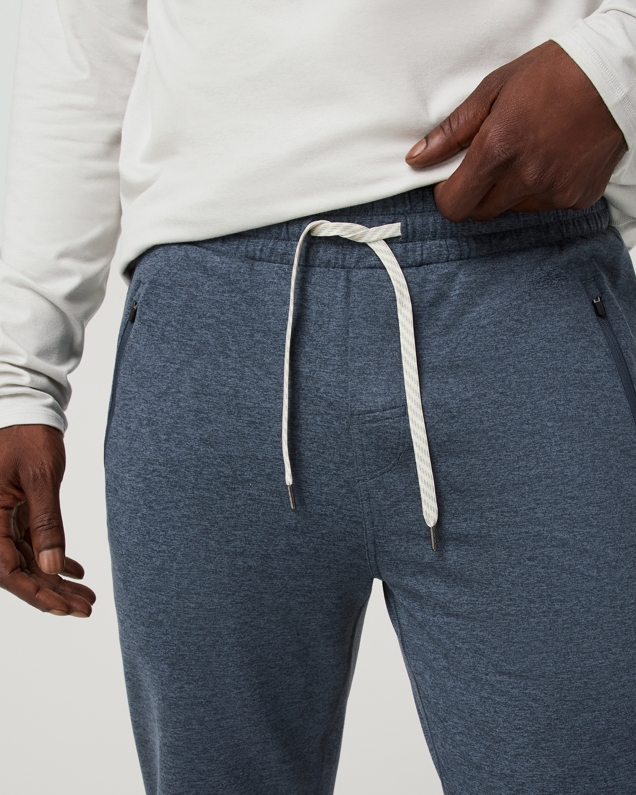 Ponto Performance Jogger | Bay Blue Heather - Image 2