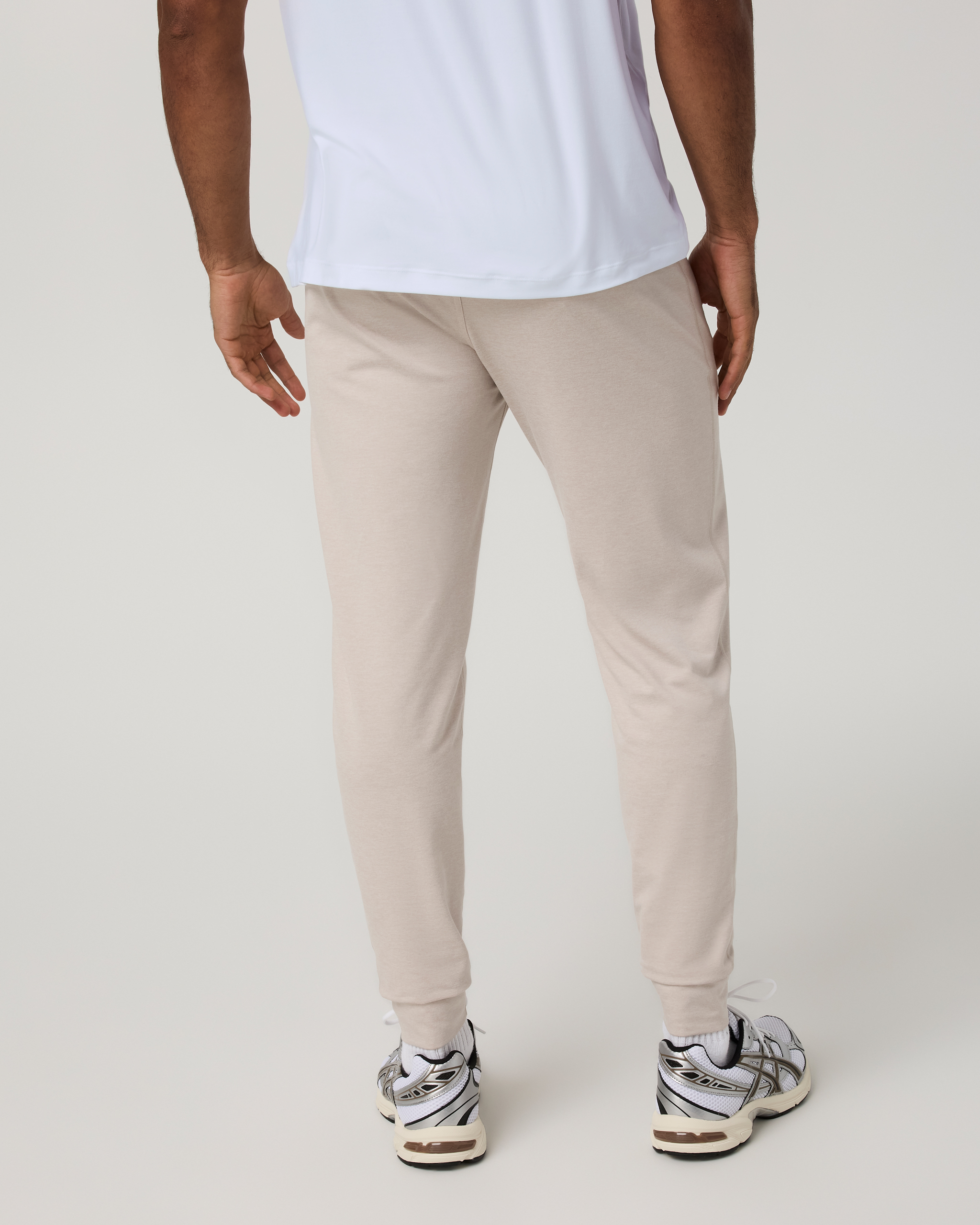 Ponto Performance Jogger | Ecru Heather - Image 4