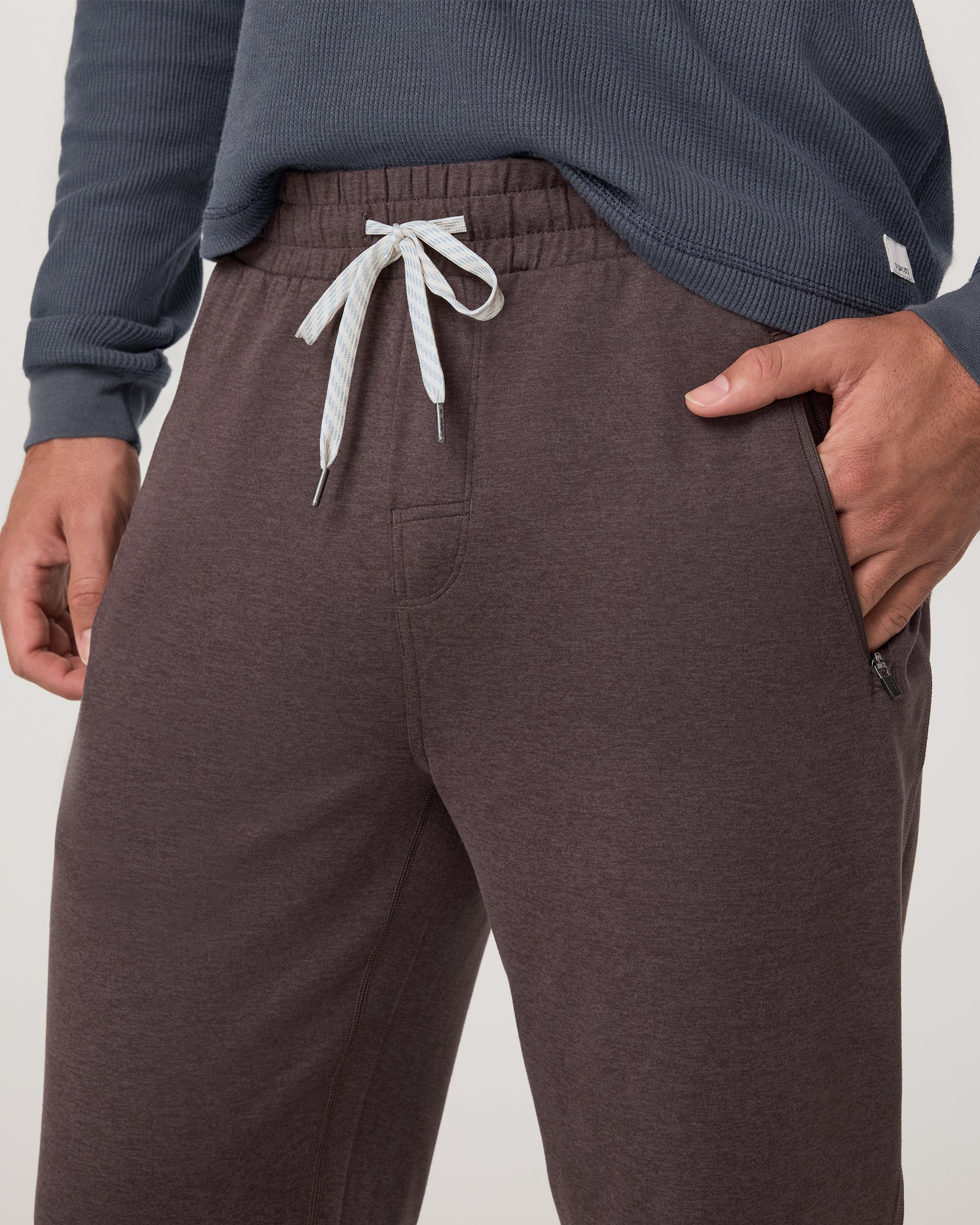 Ponto Performance Jogger | Sangria Heather - Image 2