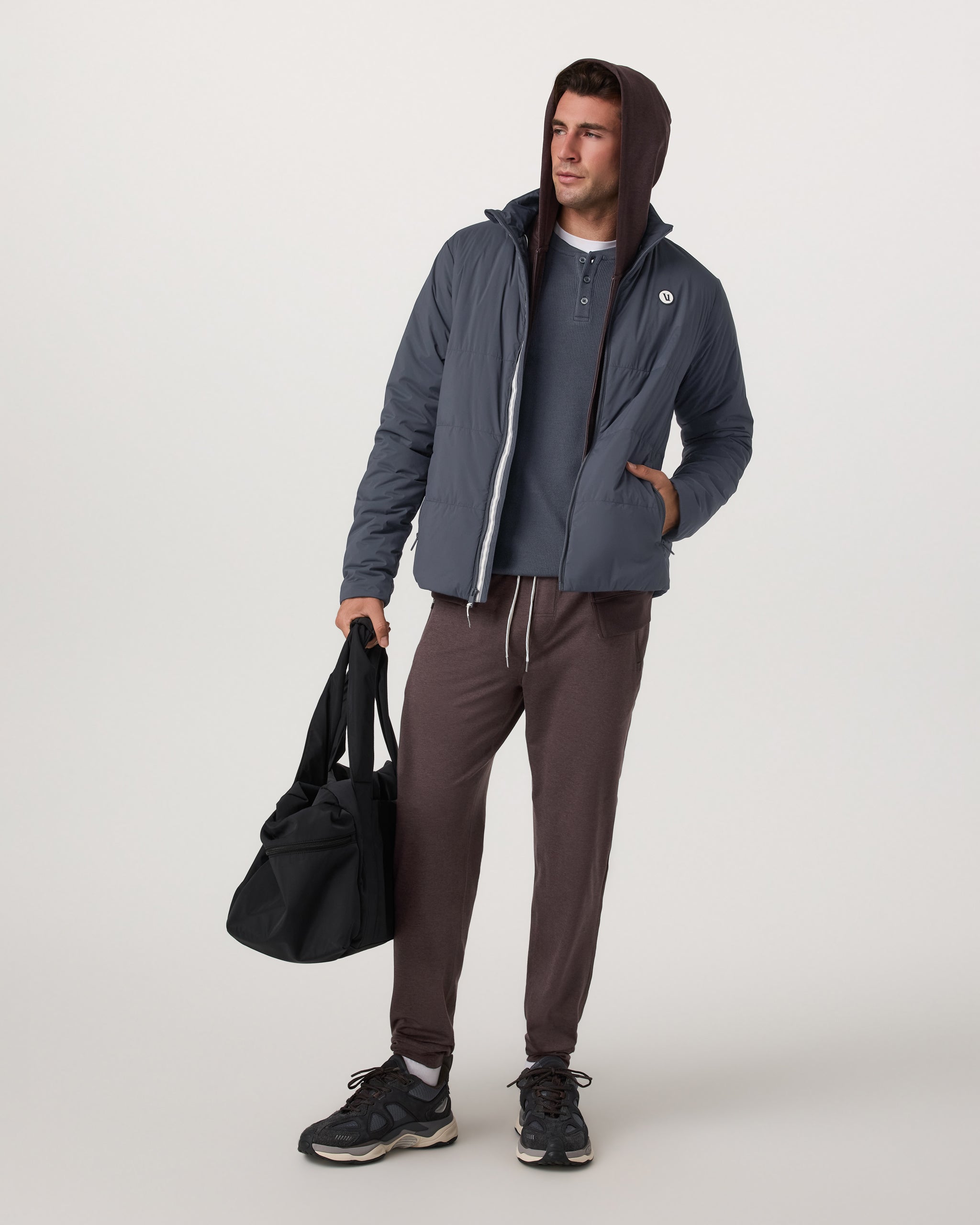 Ponto Performance Jogger | Sangria Heather - Image 4