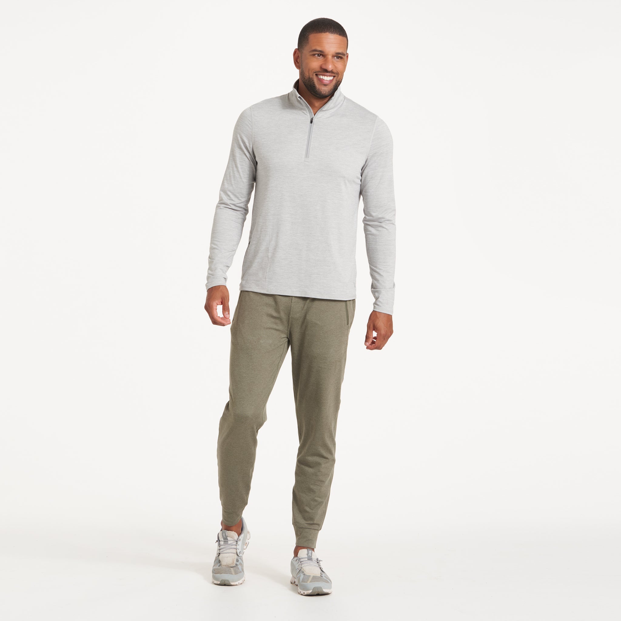 Ponto Performance Jogger | Light Oregano Heather - Image 4