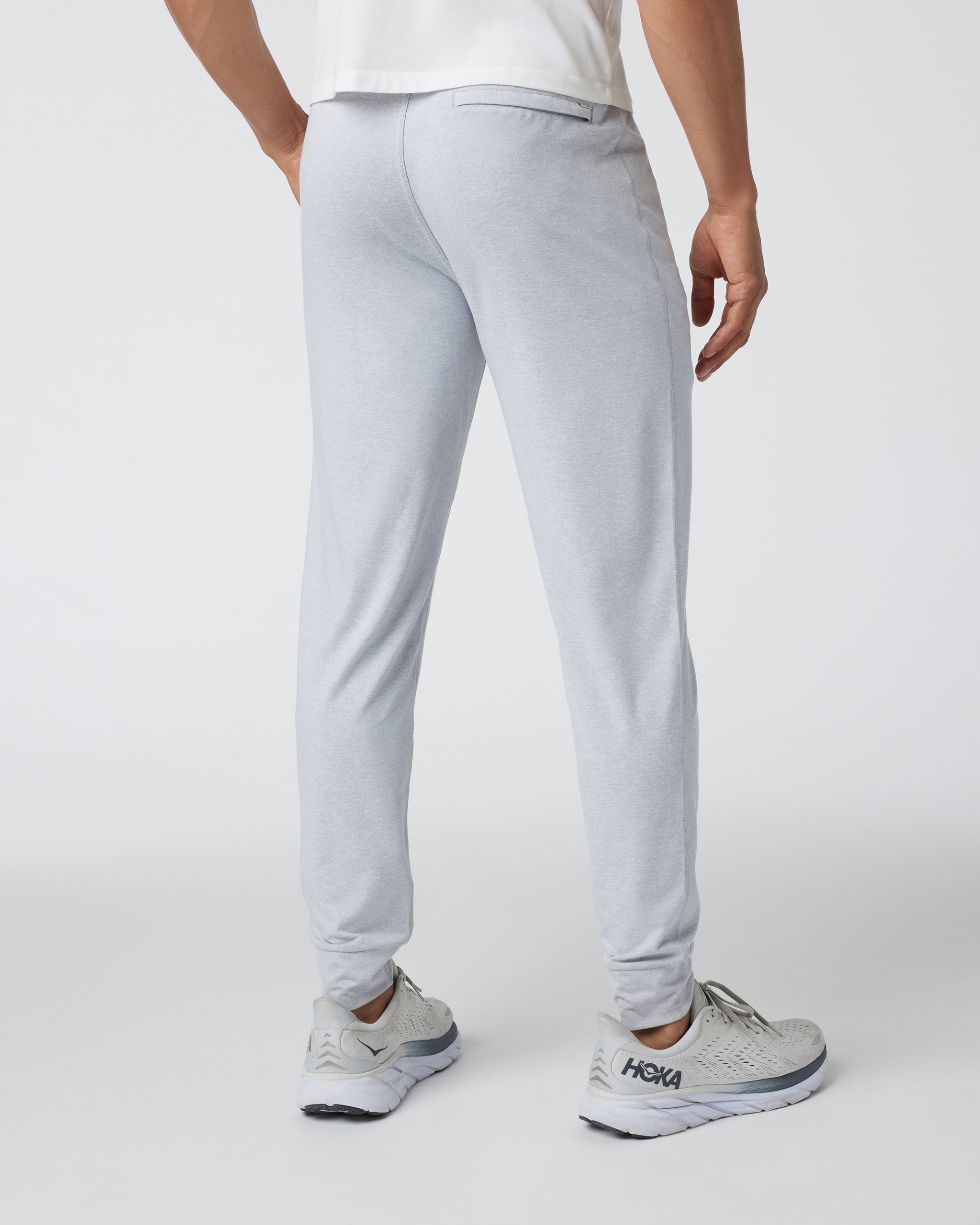 Ponto Performance Jogger | Platinum Heather - Image 3