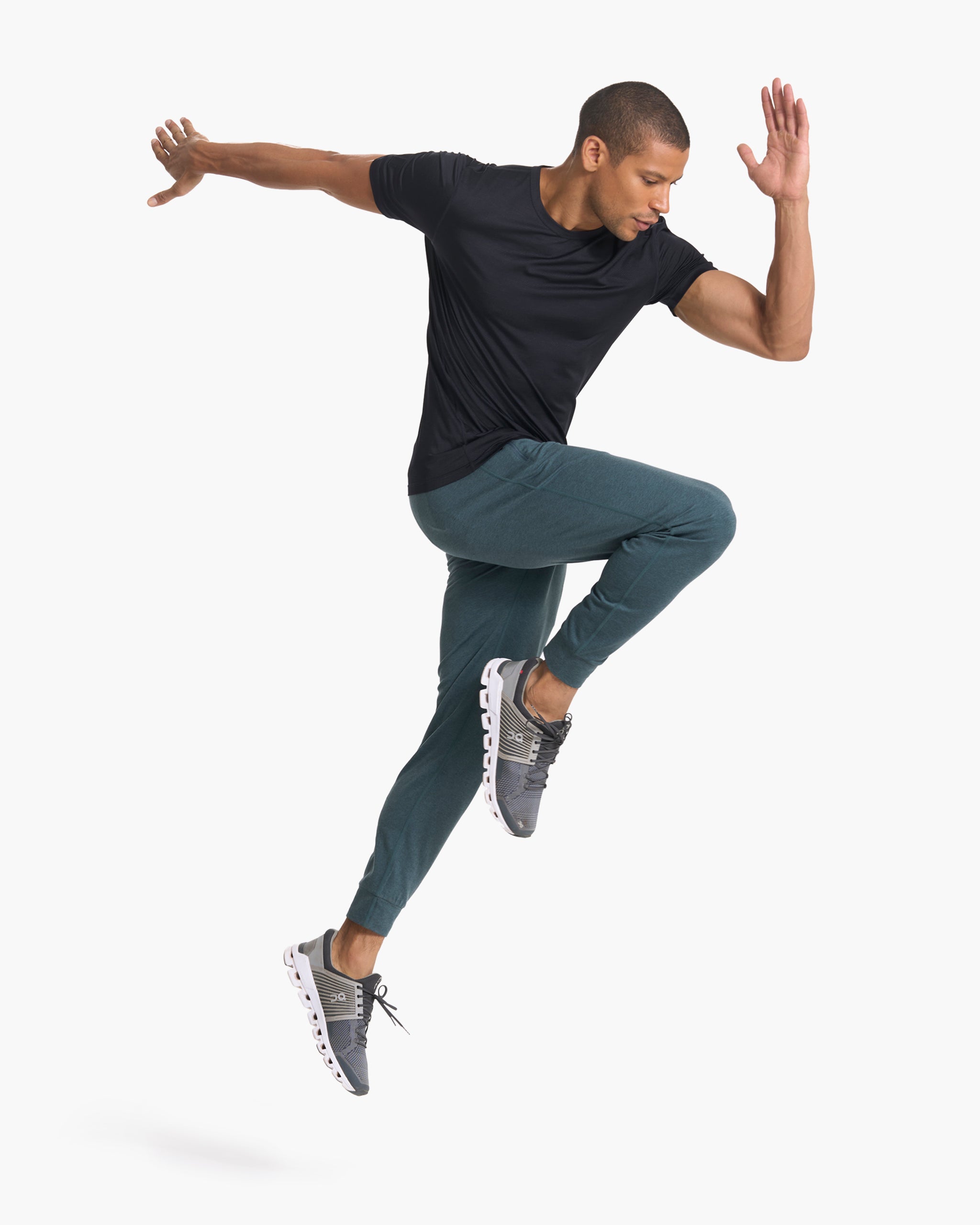 Ponto Performance Jogger | Stone Heather - Image 5
