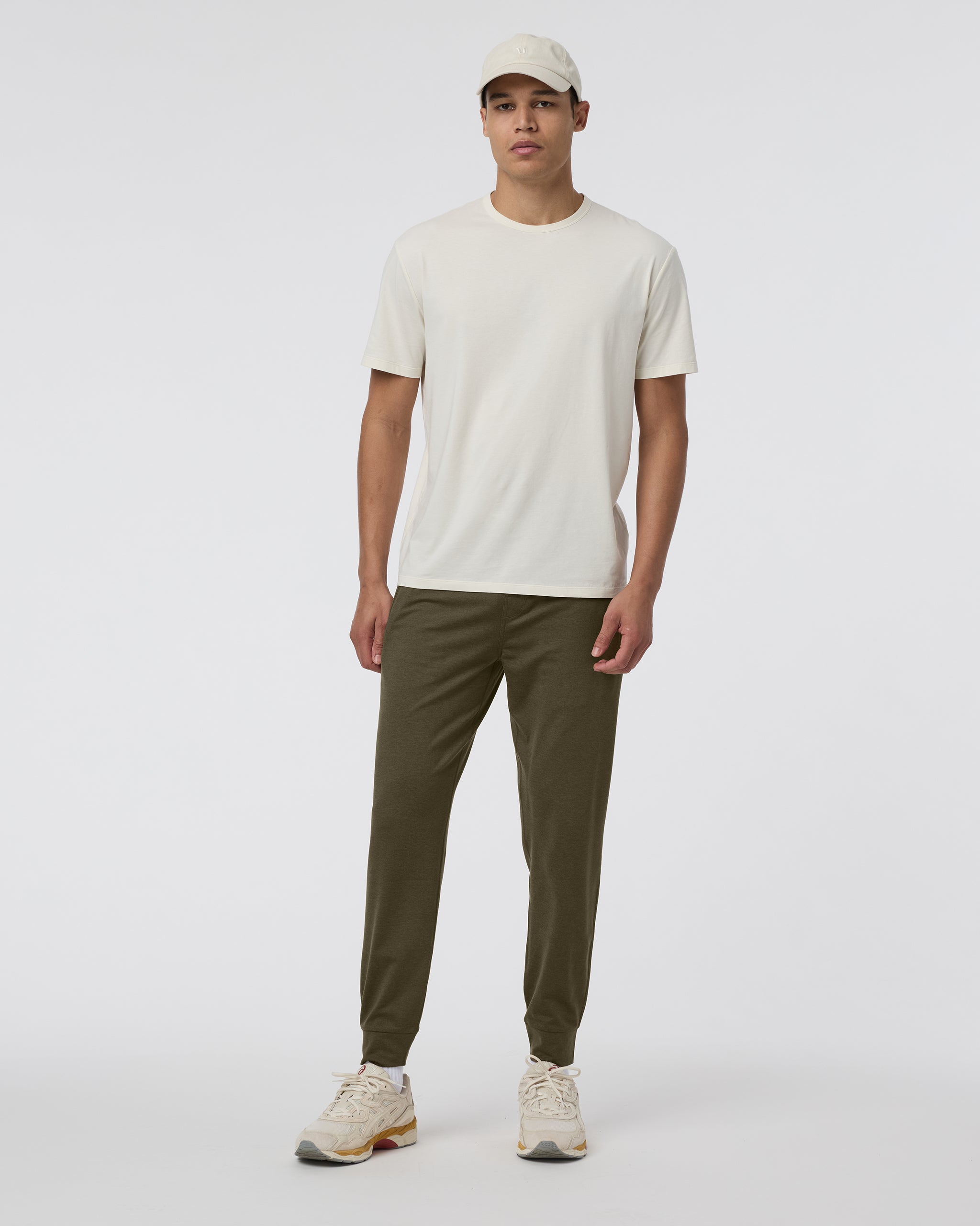 Ponto Performance Jogger | Moss Green Heather - Image 5