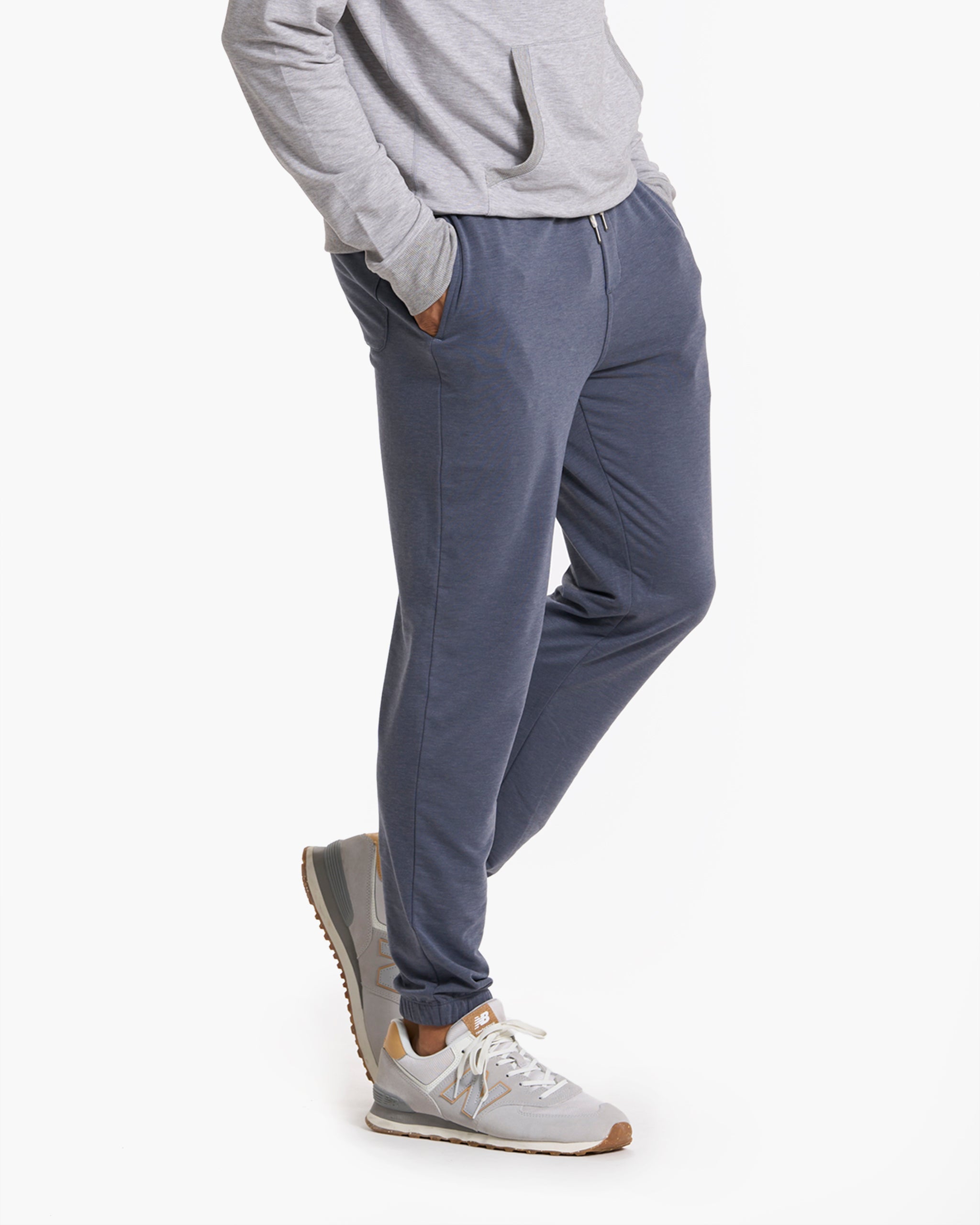 Austin Sweatpant | Azure Heather - Image 3