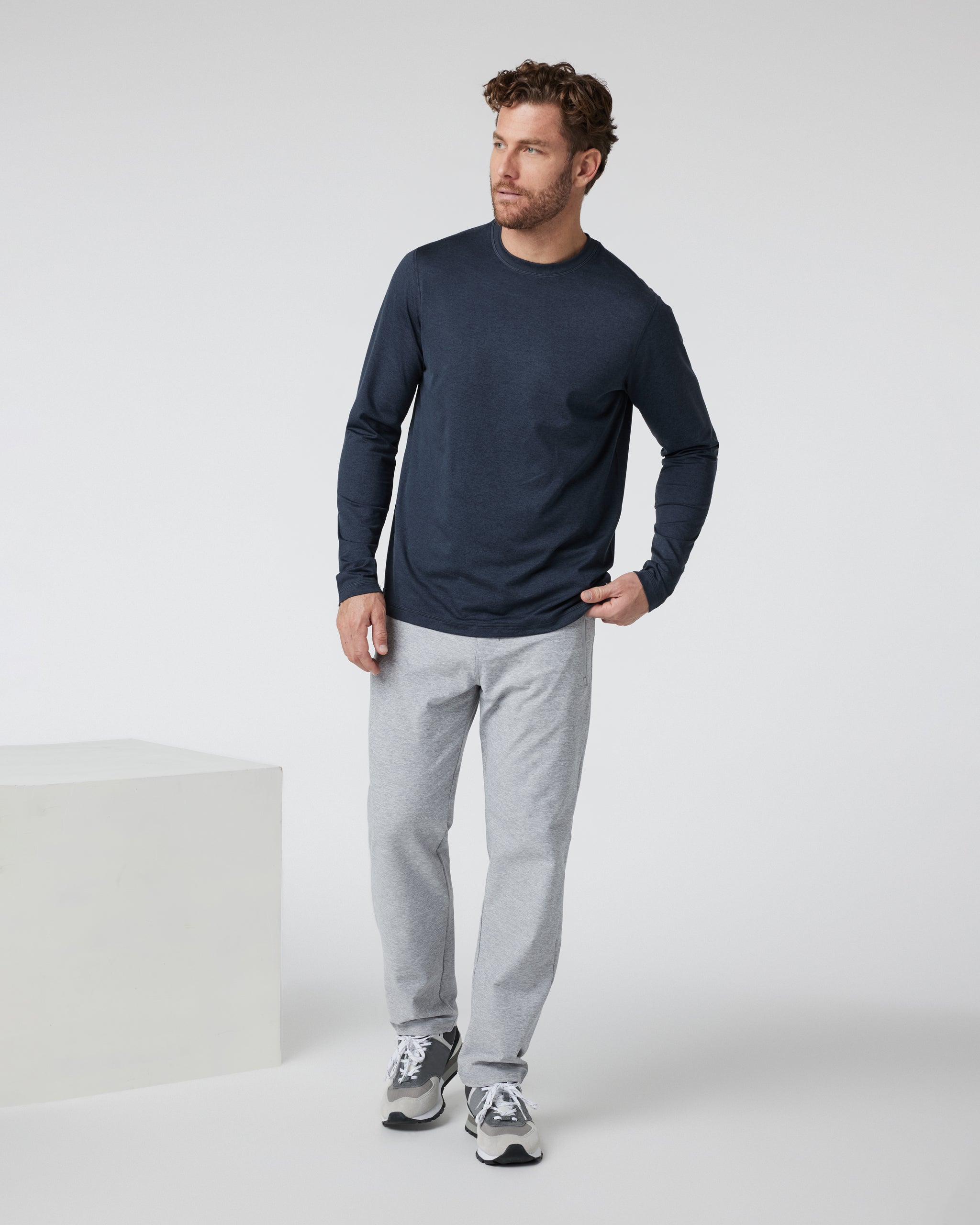 Channel Pant | Light Heather Grey - Image 4