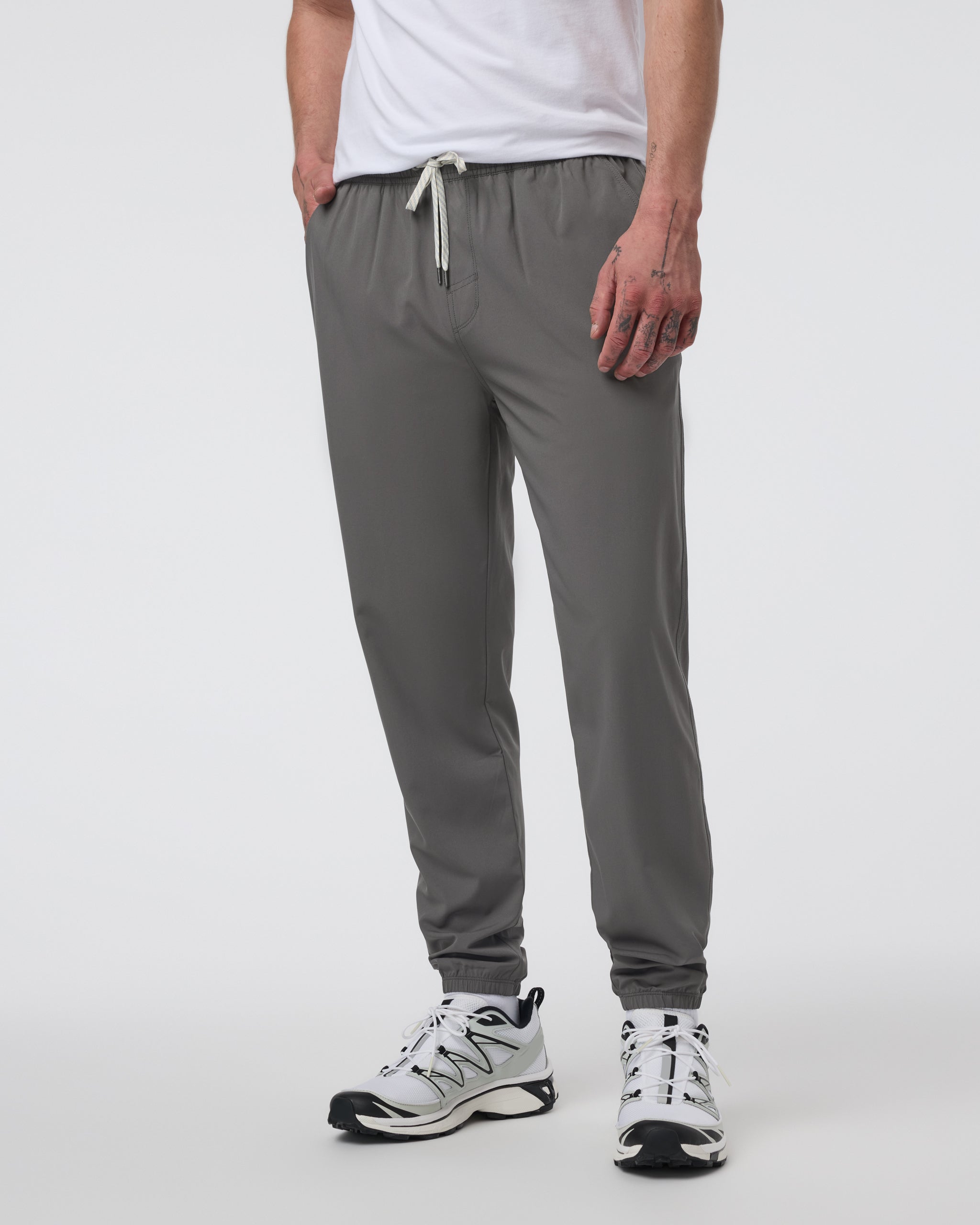 Kore Jogger Lined 28 | Warm Grey