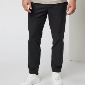 Cascade Elastic Waist Trouser | Black