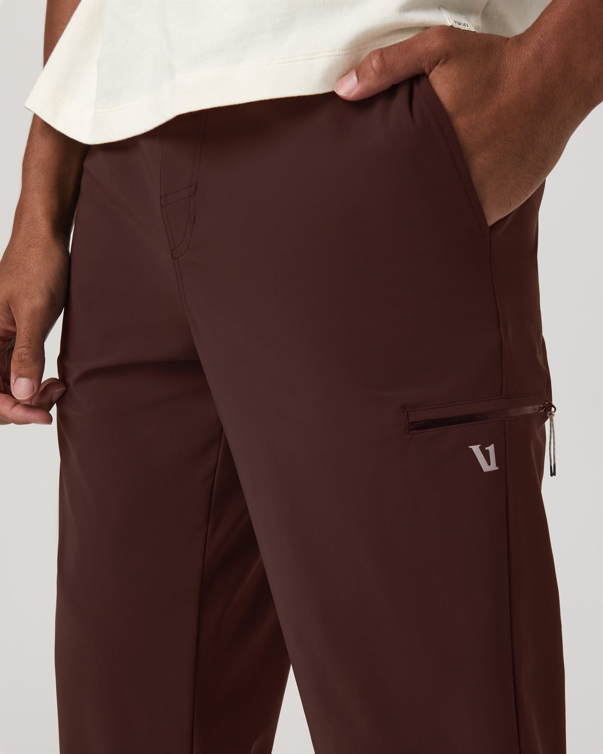 Fleet Sport Jogger 30 | Burgundy - Image 2
