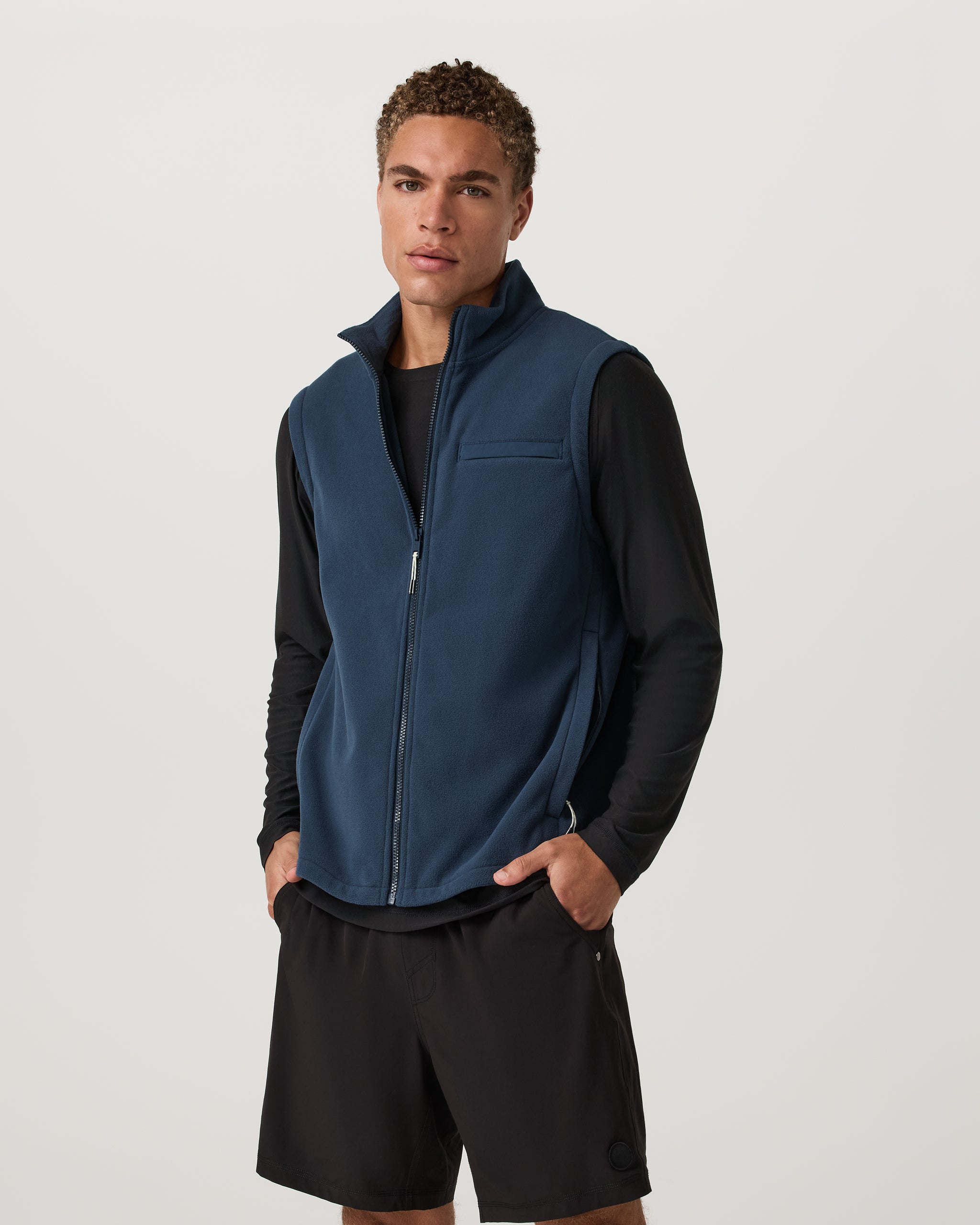 Aspen Vest | Ocean Blue