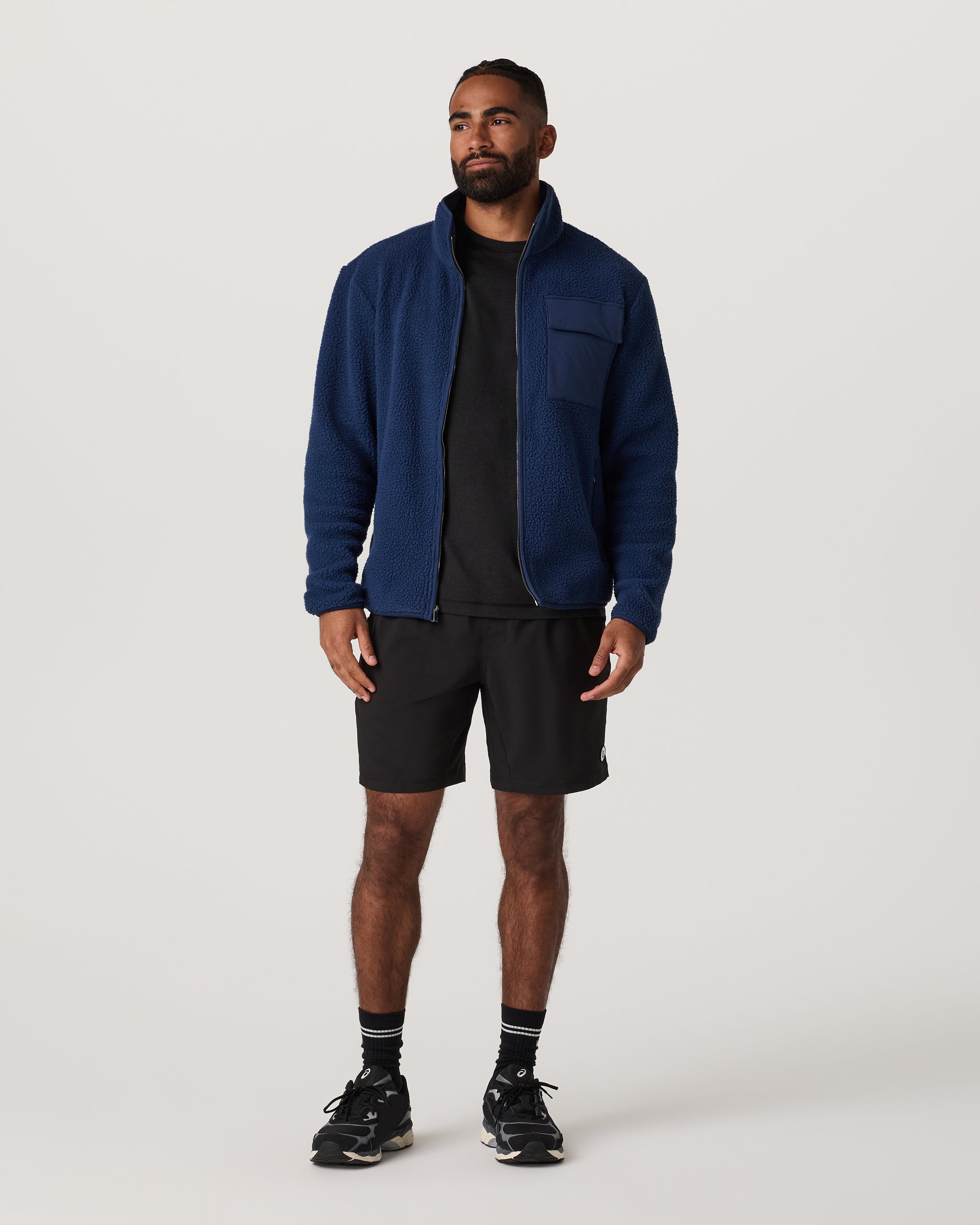 Alpine Fleece Full Zip | Blue Coast - Image 3
