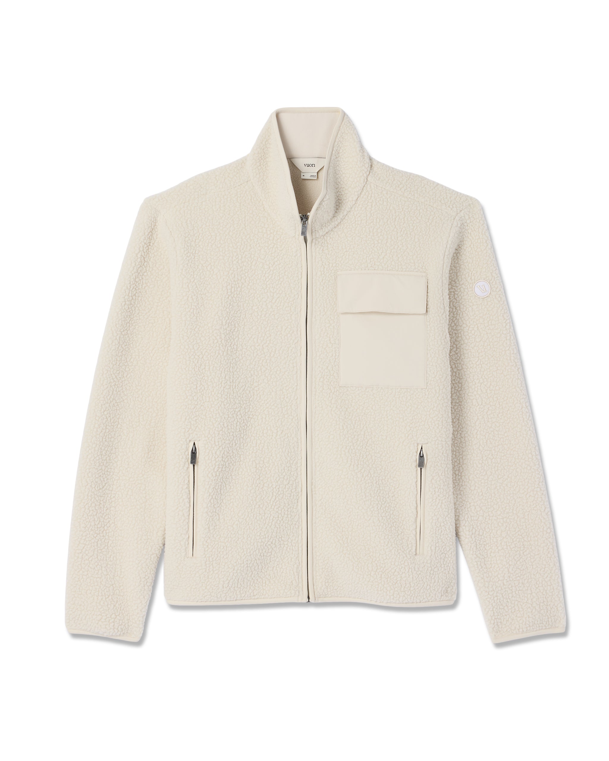 Alpine Fleece Full Zip | Bone - Image 6