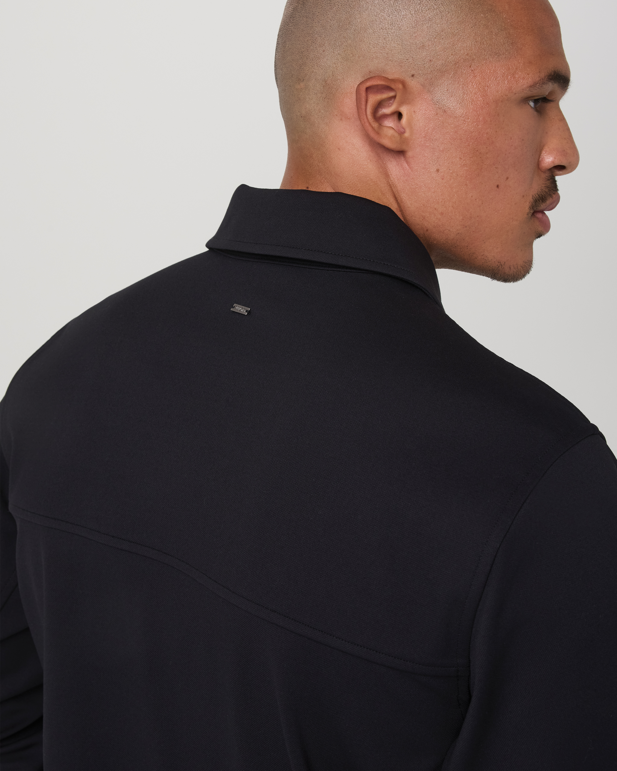 Vuori Meta™ Twill Harrington Jacket | Black - Image 3