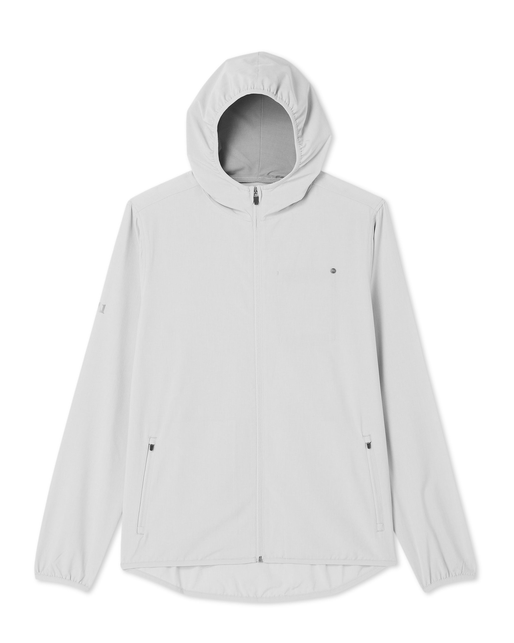 Outdoor Trainer Shell | Grey Mist Linen Texture - Image 6