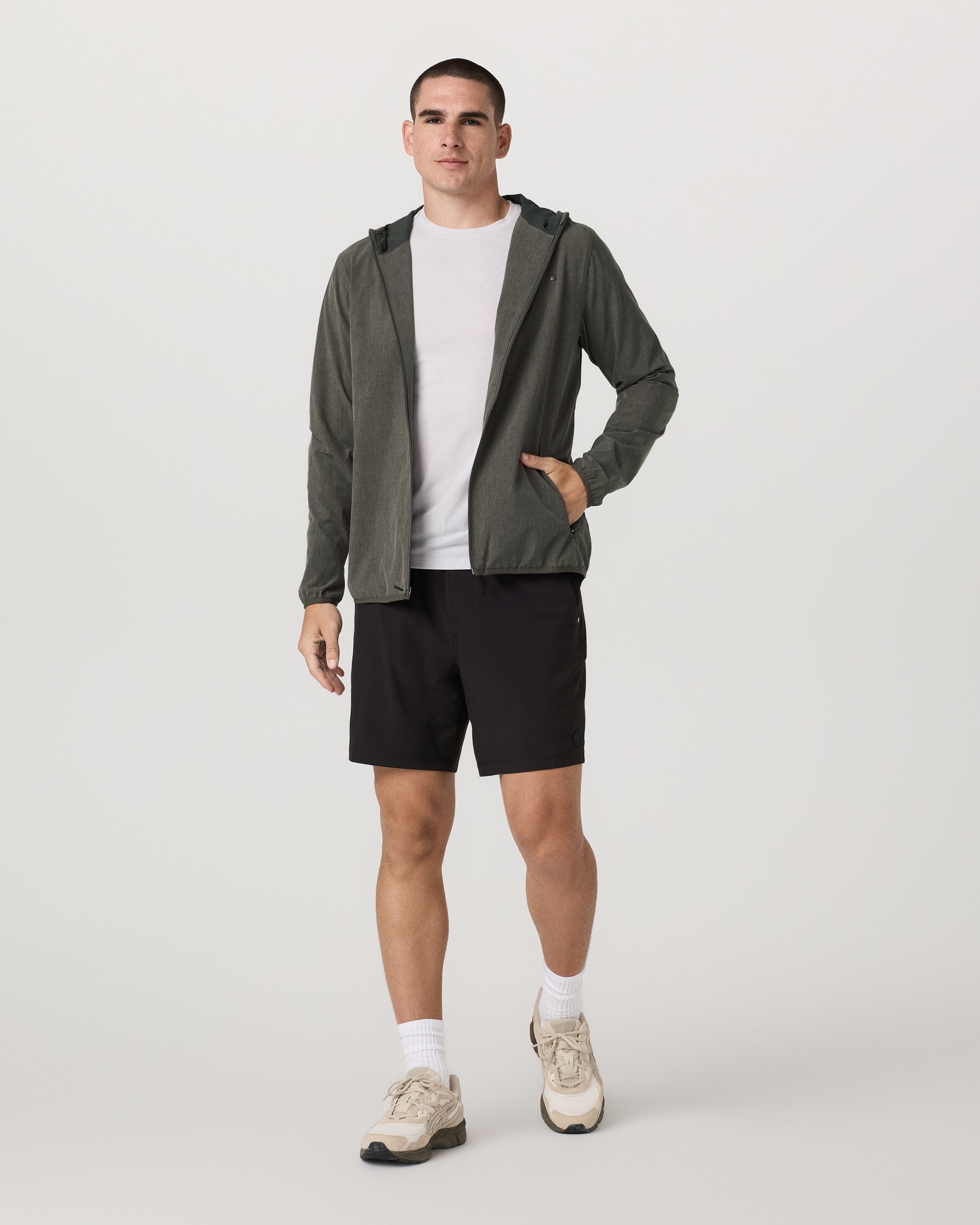 Outdoor Trainer Shell | Root Linen Texture - Image 3