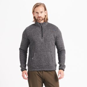 Durango Half Zip | Black Heather