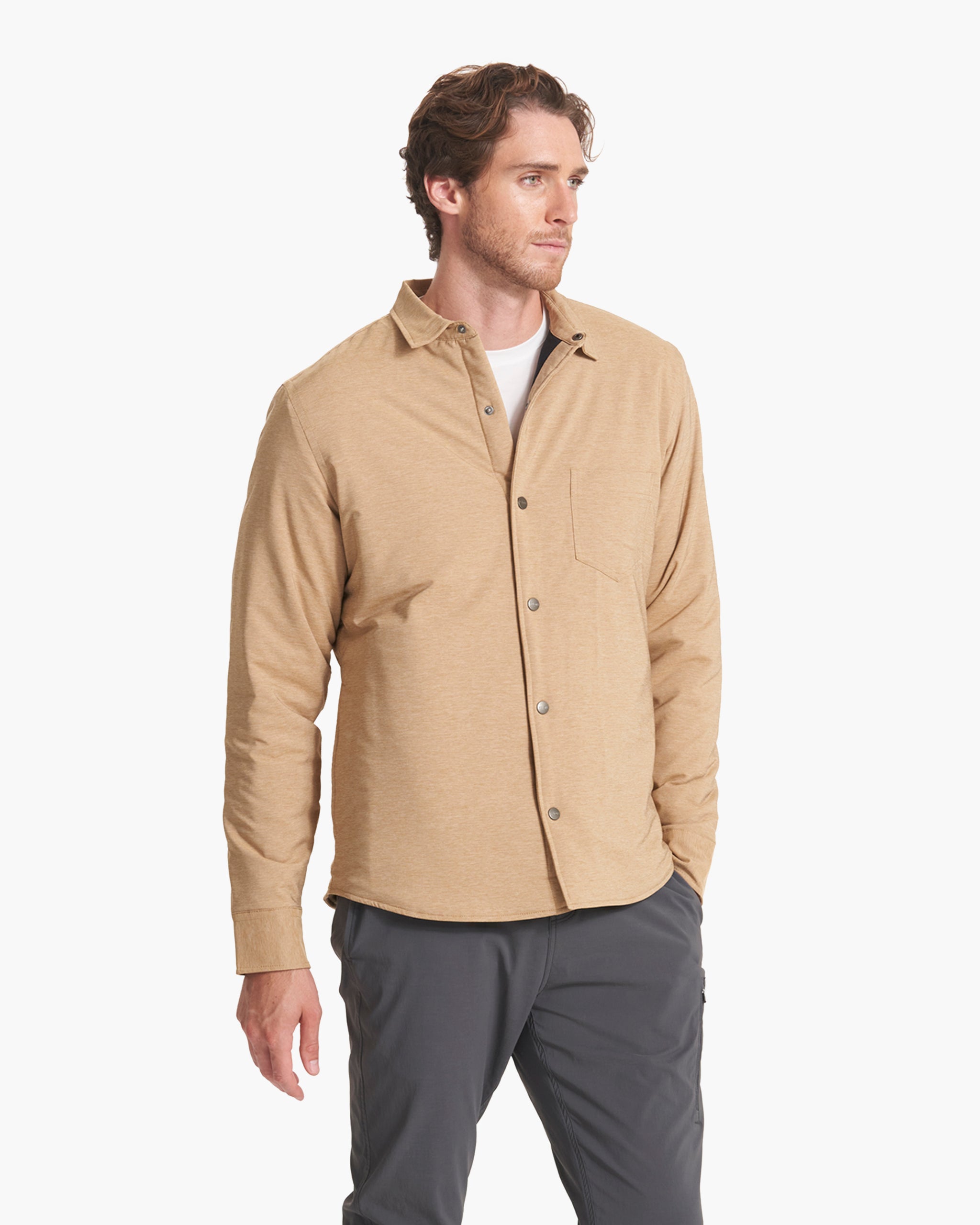 Atlas Jacket | Camel Heather - Image 2
