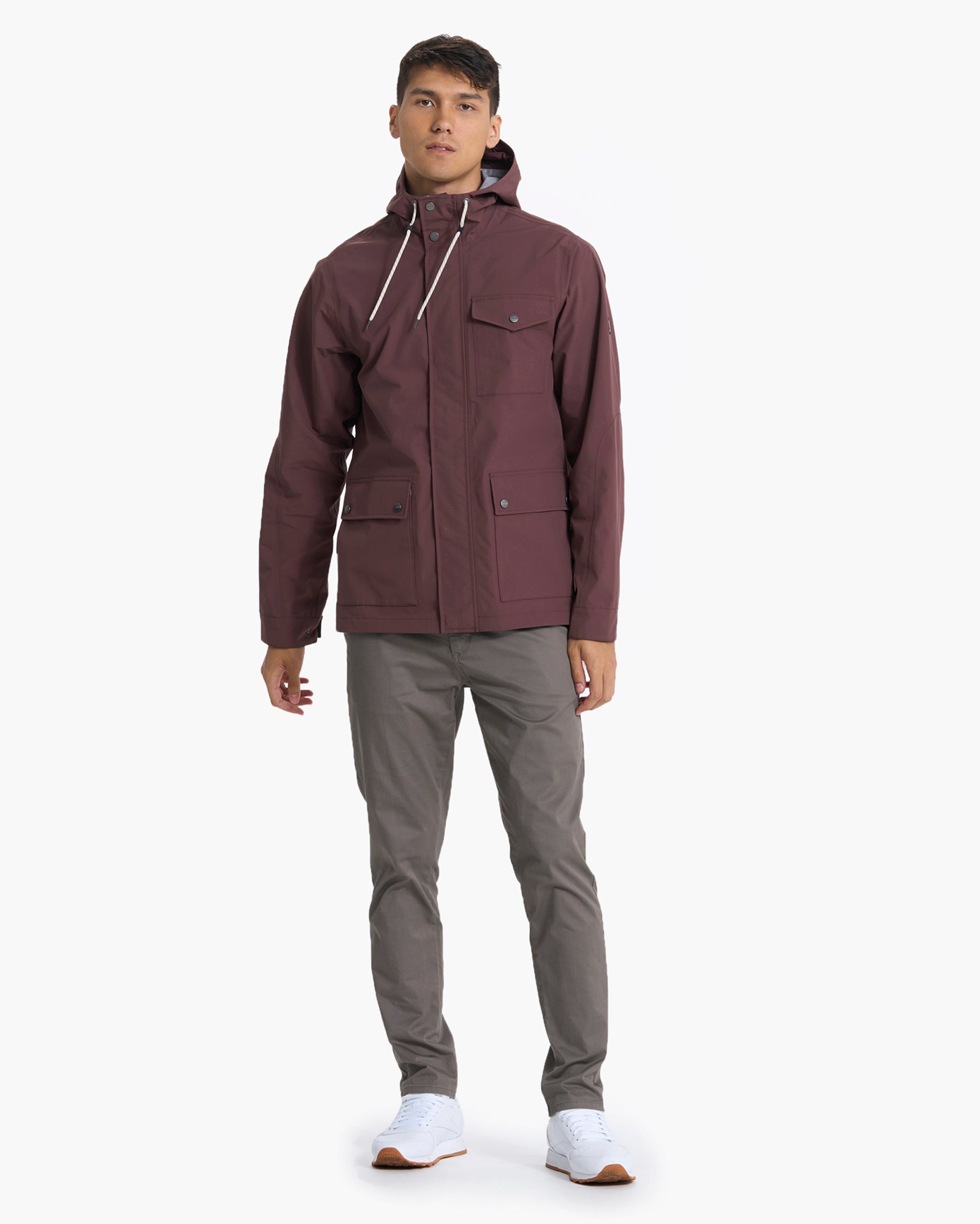 Palisades Rain Jacket | Chestnut - Image 4