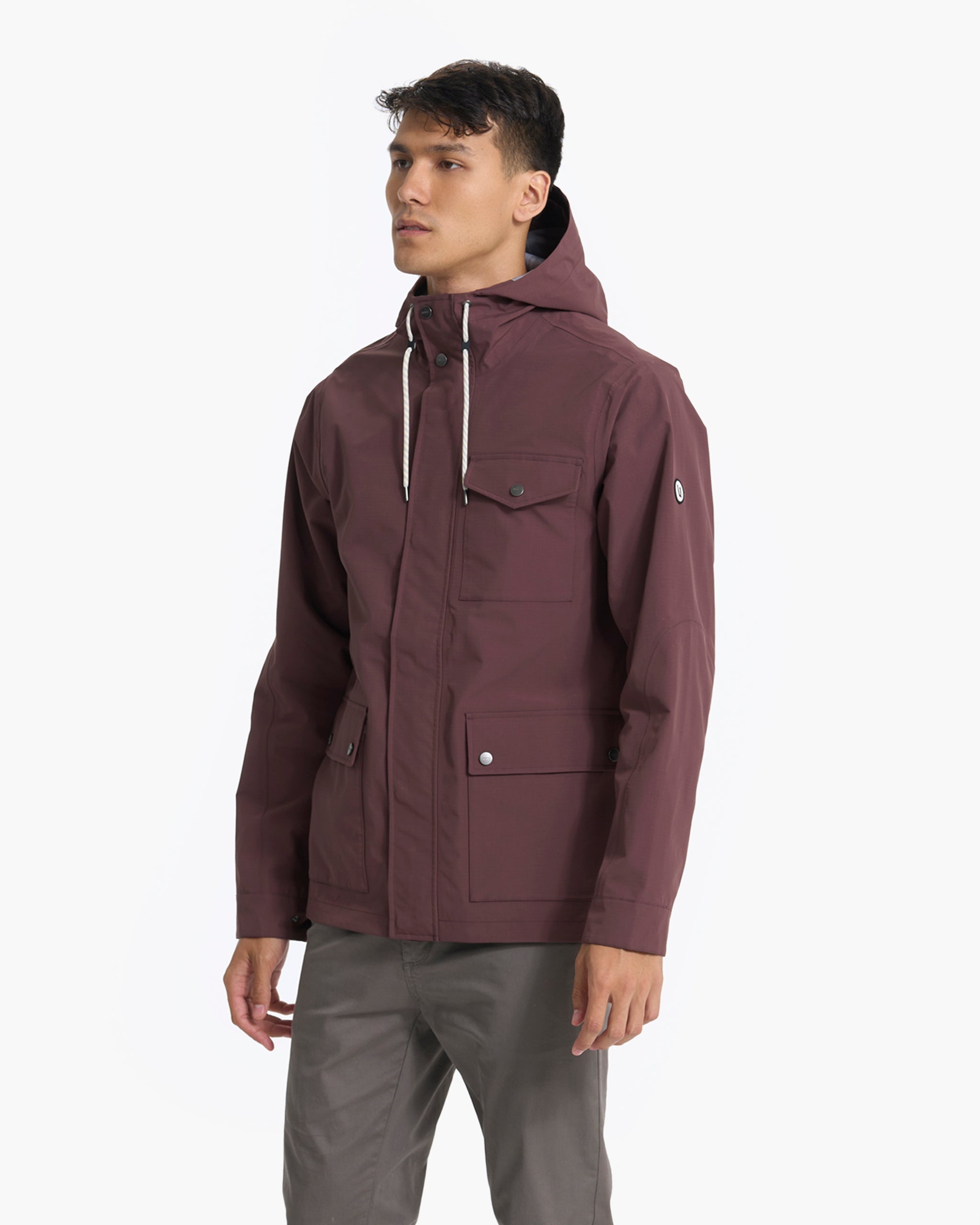Palisades Rain Jacket | Chestnut - Image 2