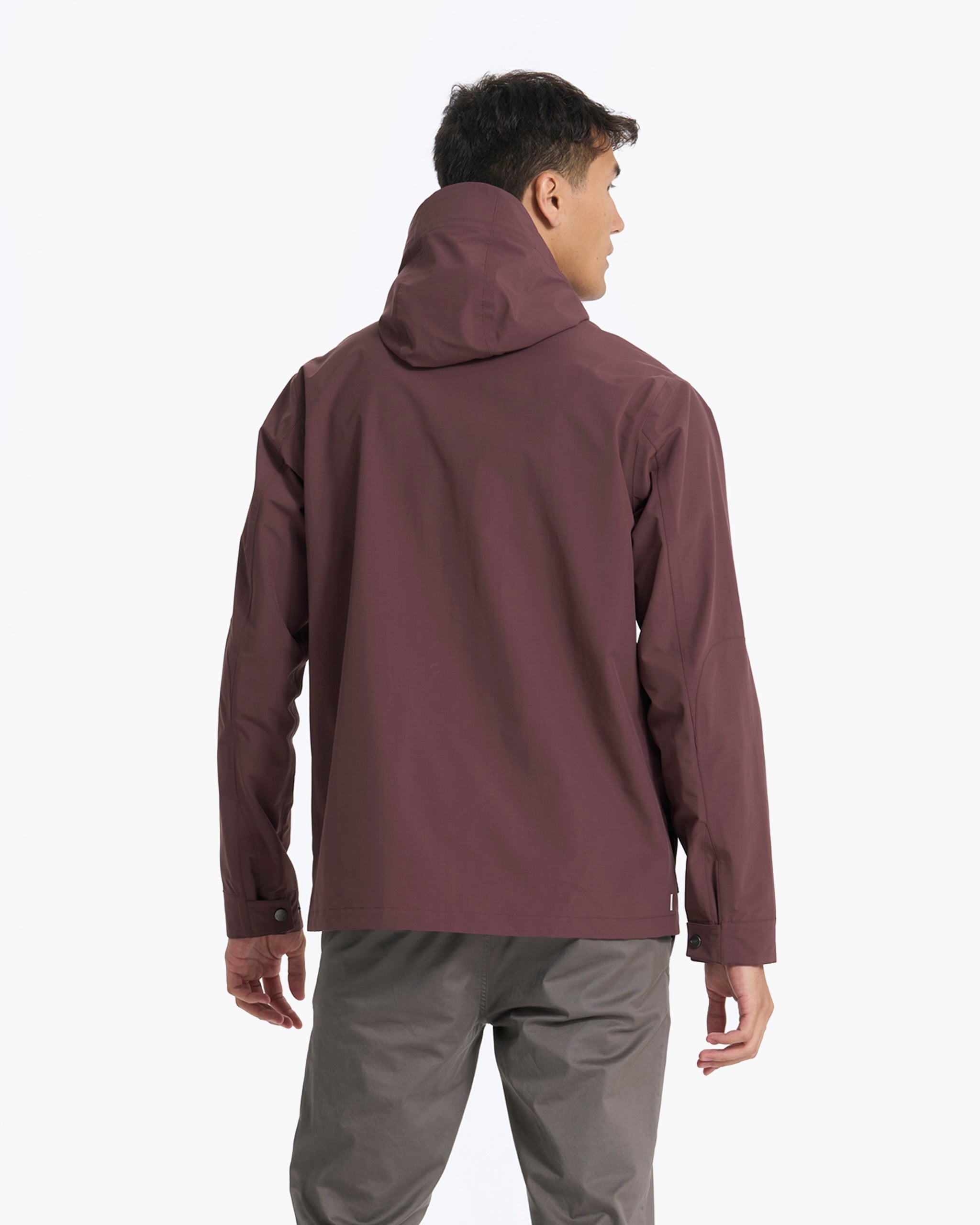 Palisades Rain Jacket | Chestnut - Image 3