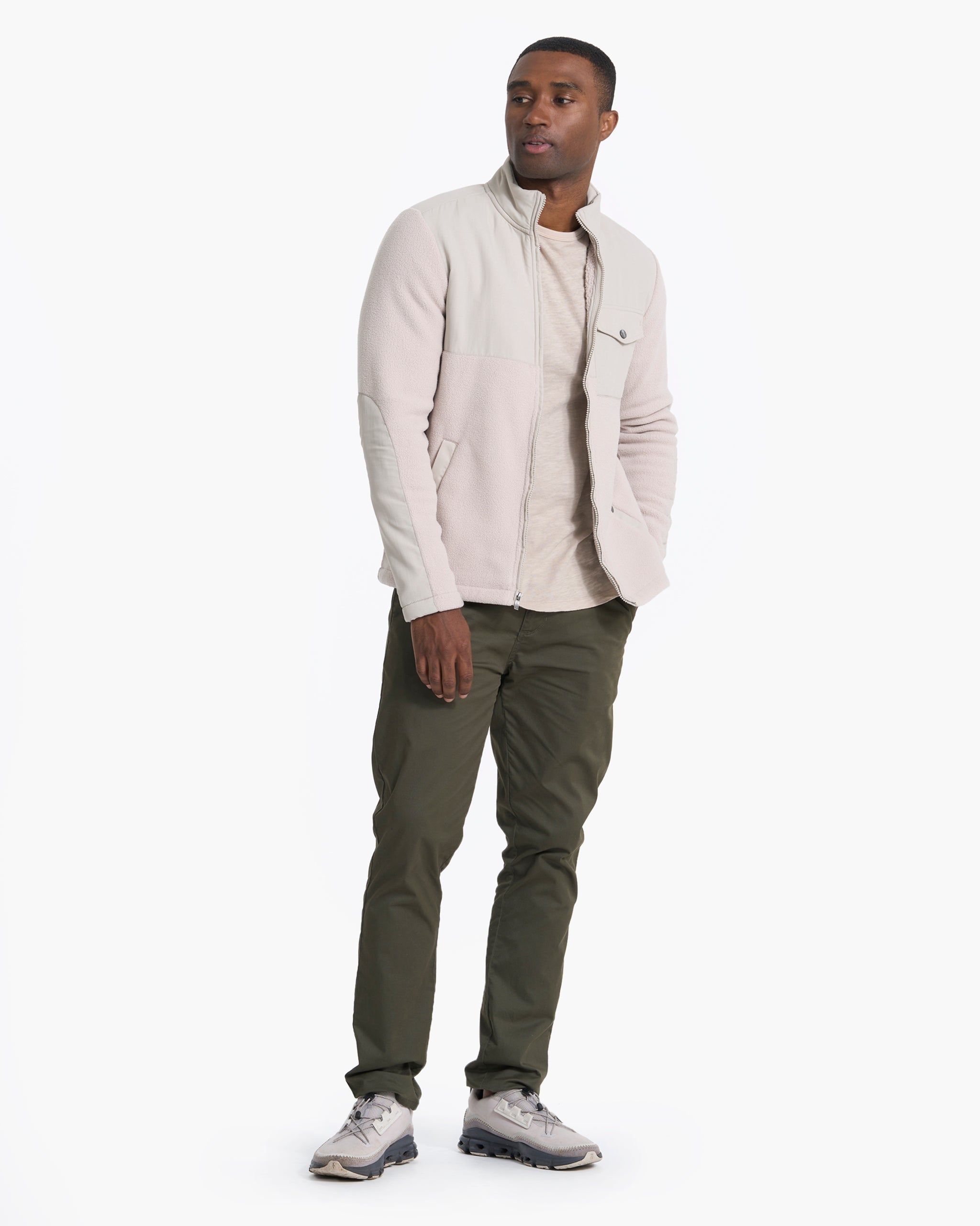 Morrow Sherpa Jacket | Dark Salt - Image 3