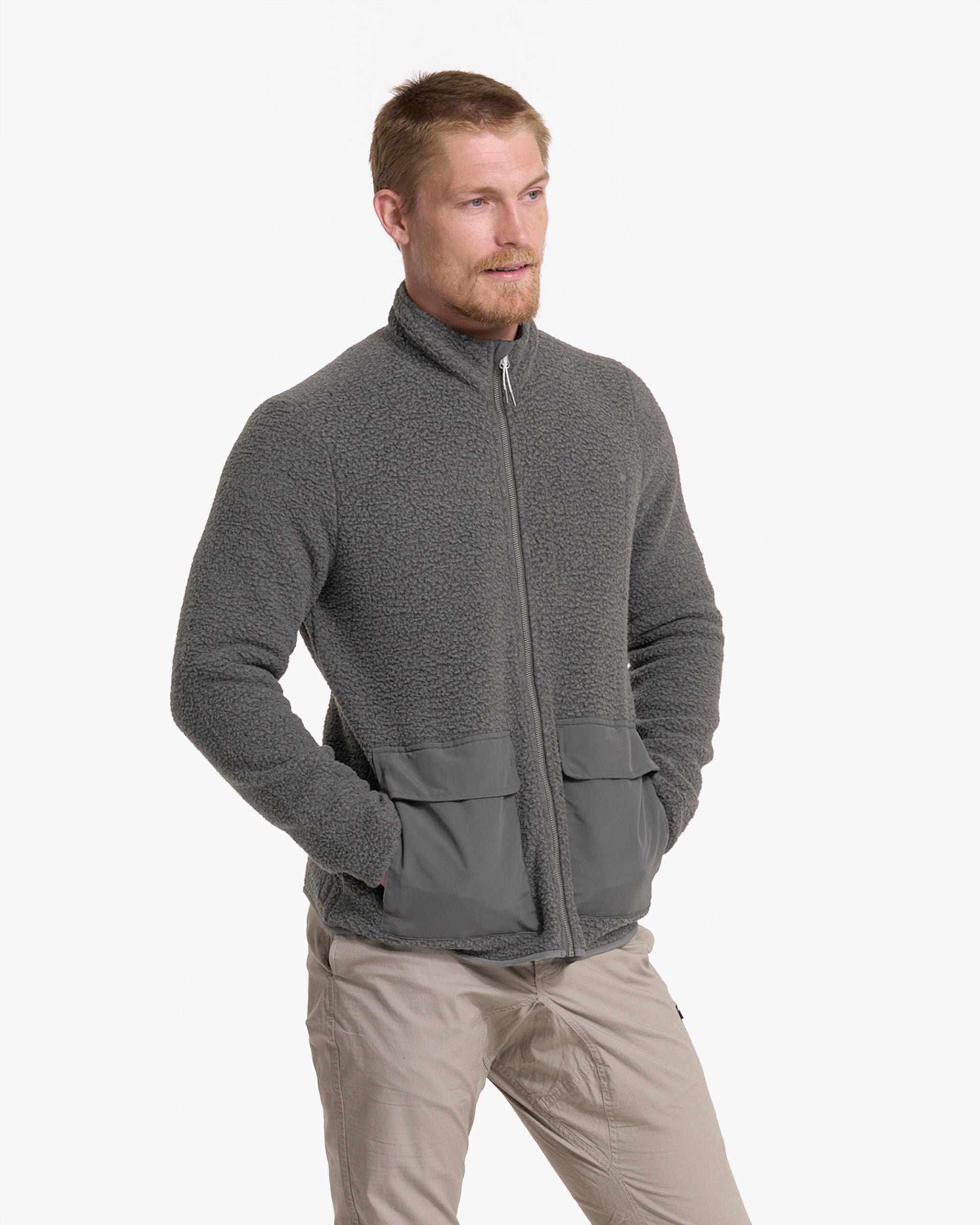 Idyllwild Sherpa Jacket | Charcoal - Image 2