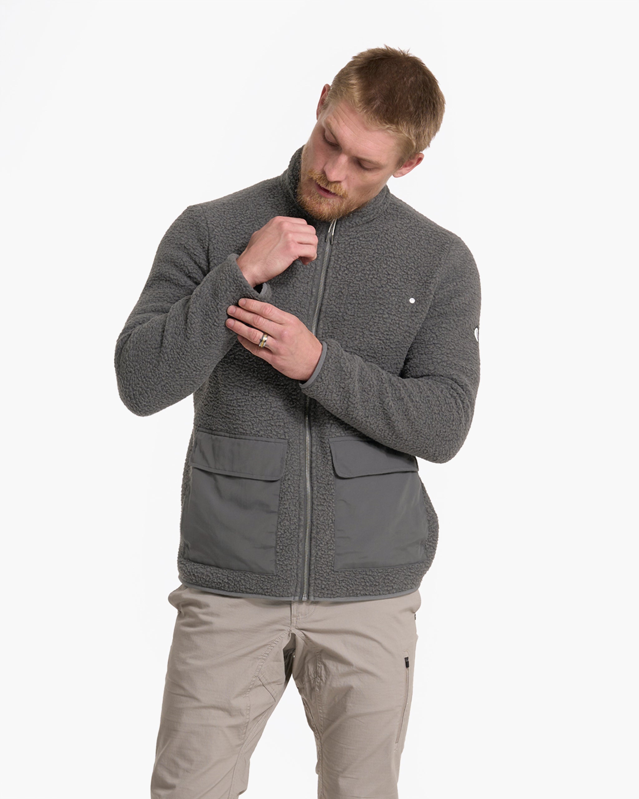 Idyllwild Sherpa Jacket | Charcoal - Image 3