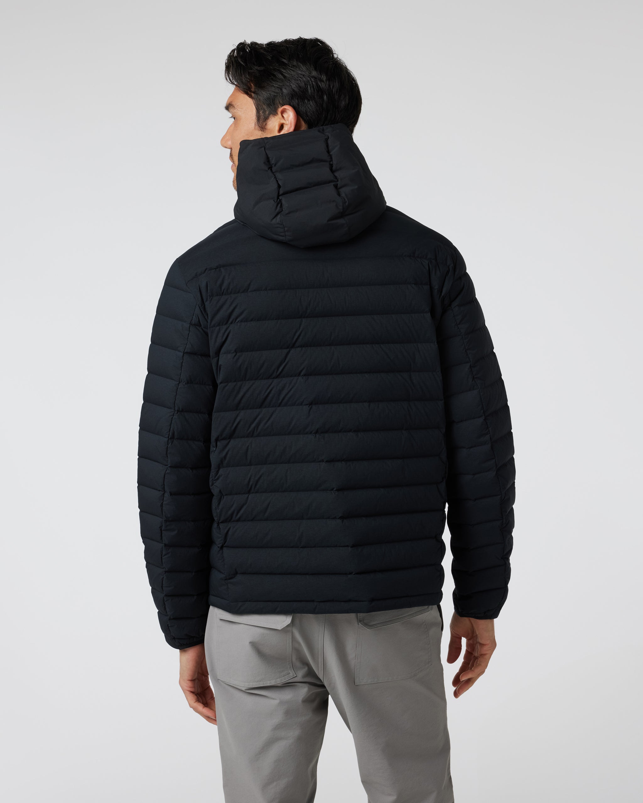 Steadfast Full Zip Hooded Jacket | Black - Image 2