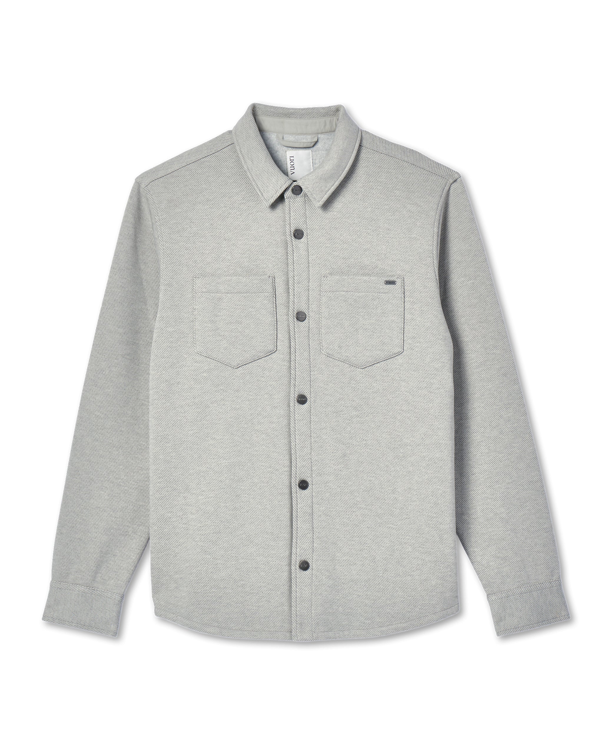 Del Mar Fleece Shirt Jacket | Vapor Heather - Image 6