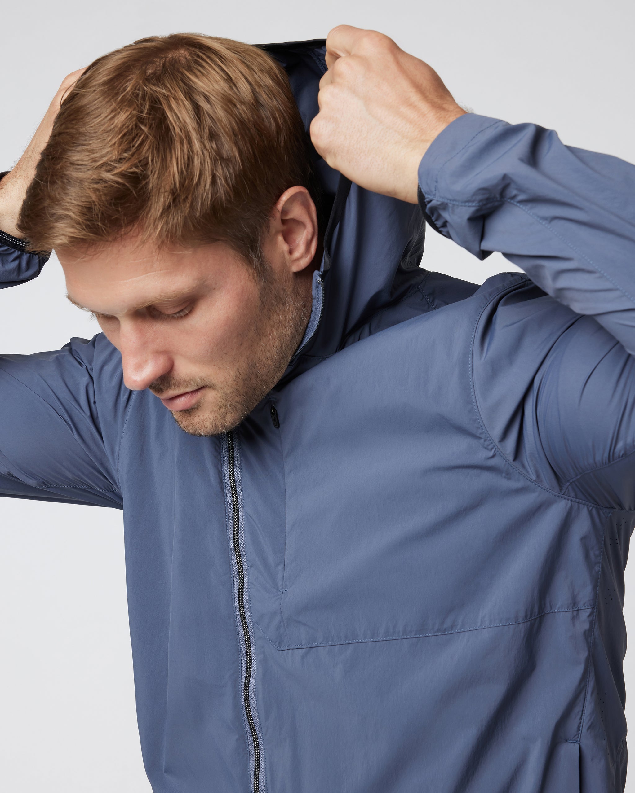 Ronan Packable Jacket | Azure - Image 2