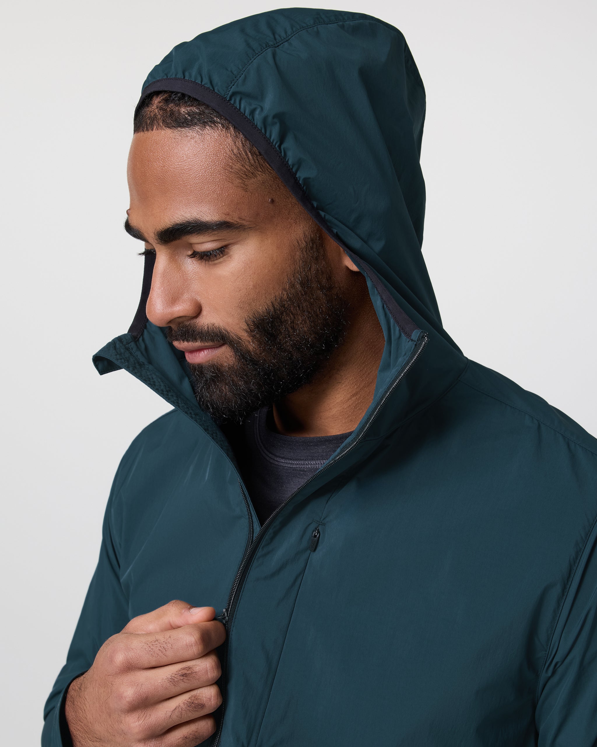 Ronan Packable Jacket | Deep Sea - Image 2