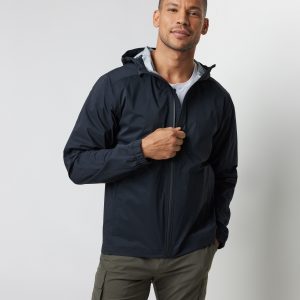 Rainstorm Packable Jacket | Black