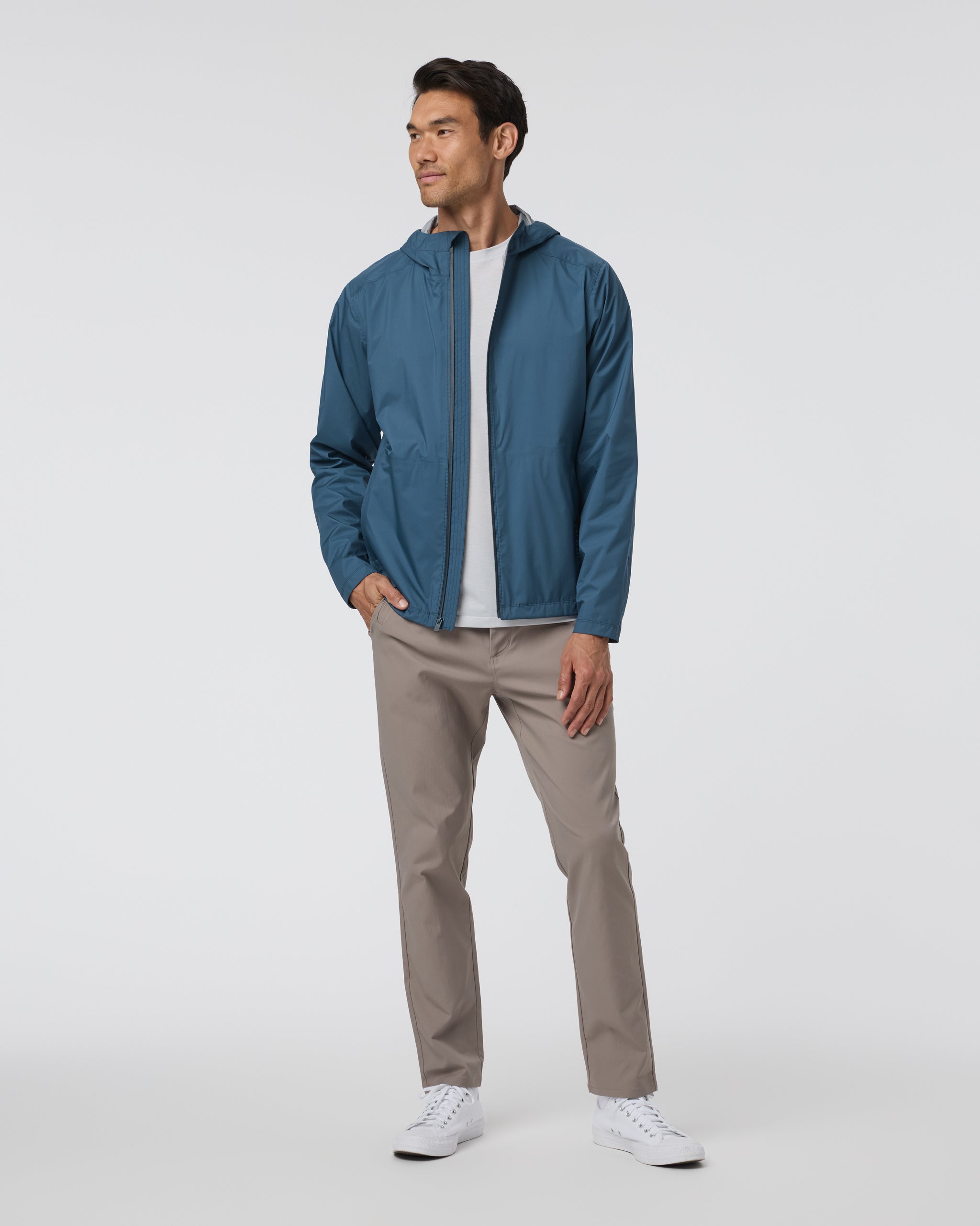 Rainstorm Packable Jacket | Pacific - Image 4