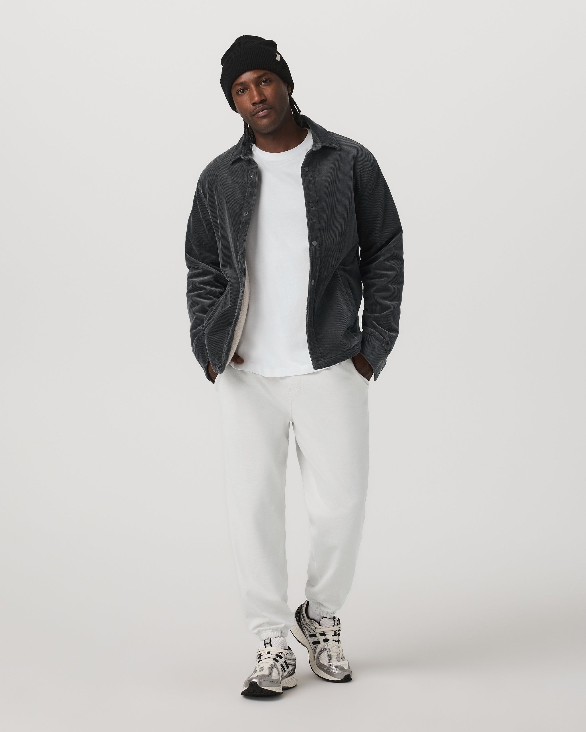 Vuori Cord Jacket | Dark Pewter - Image 5