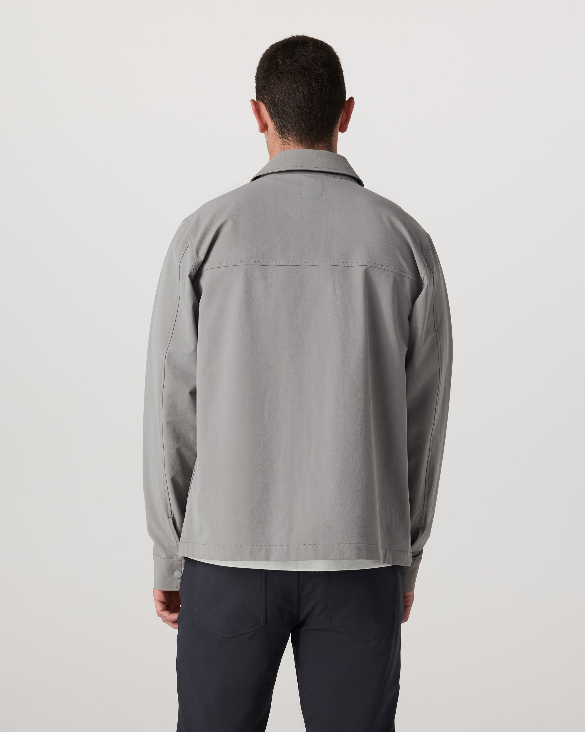 Lawson Tech Shirt Jacket | Shiitake - Image 3