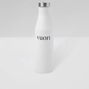 S6 Wordmark Mizu Water Bottle | White