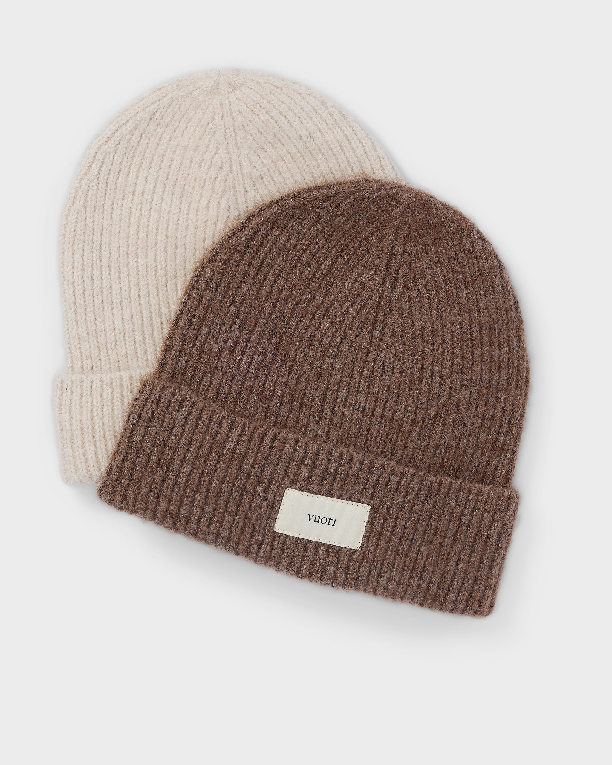 Label Beanie | Nutmeg Heather - Image 4