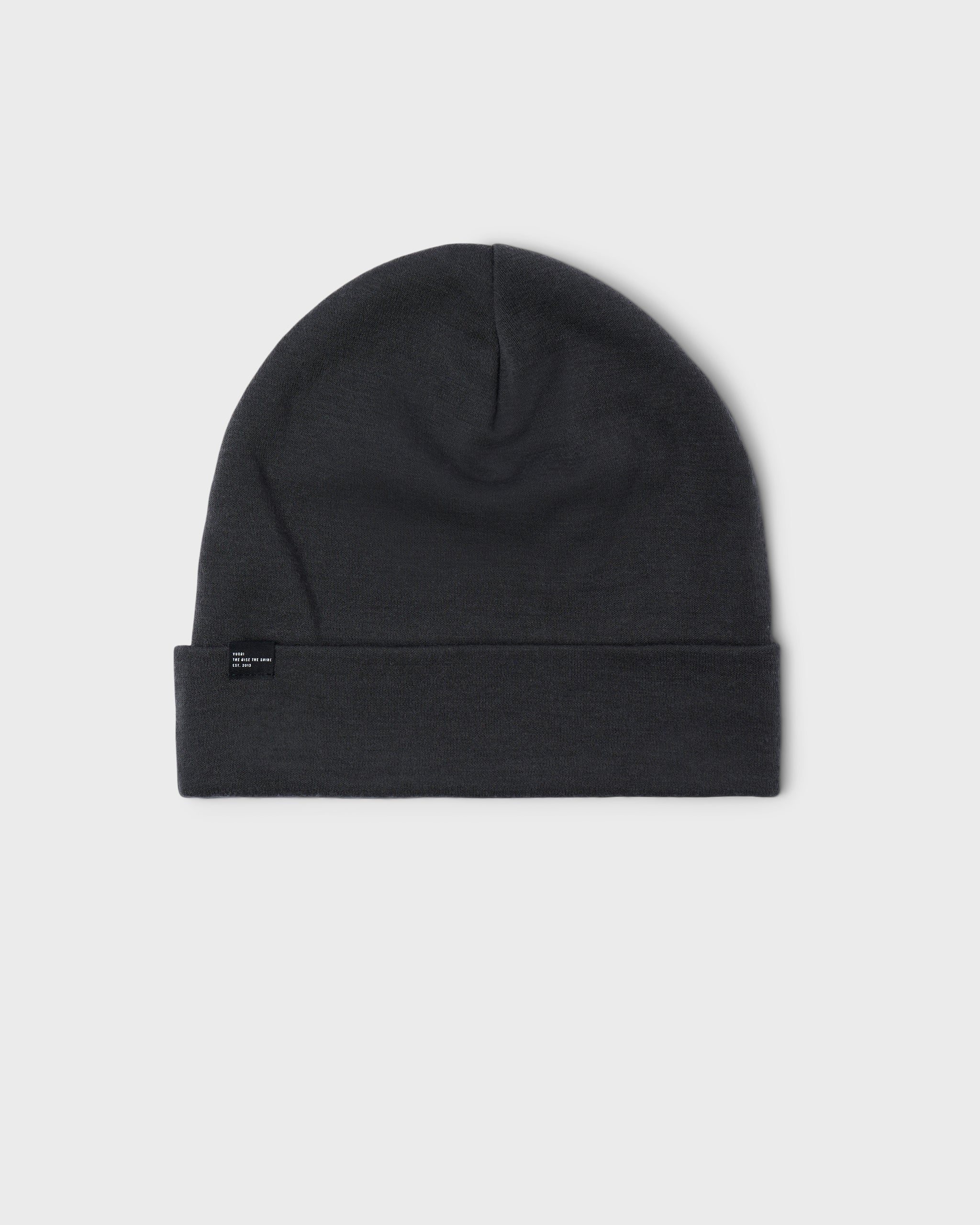 Performance Wool Beanie | Charcoal