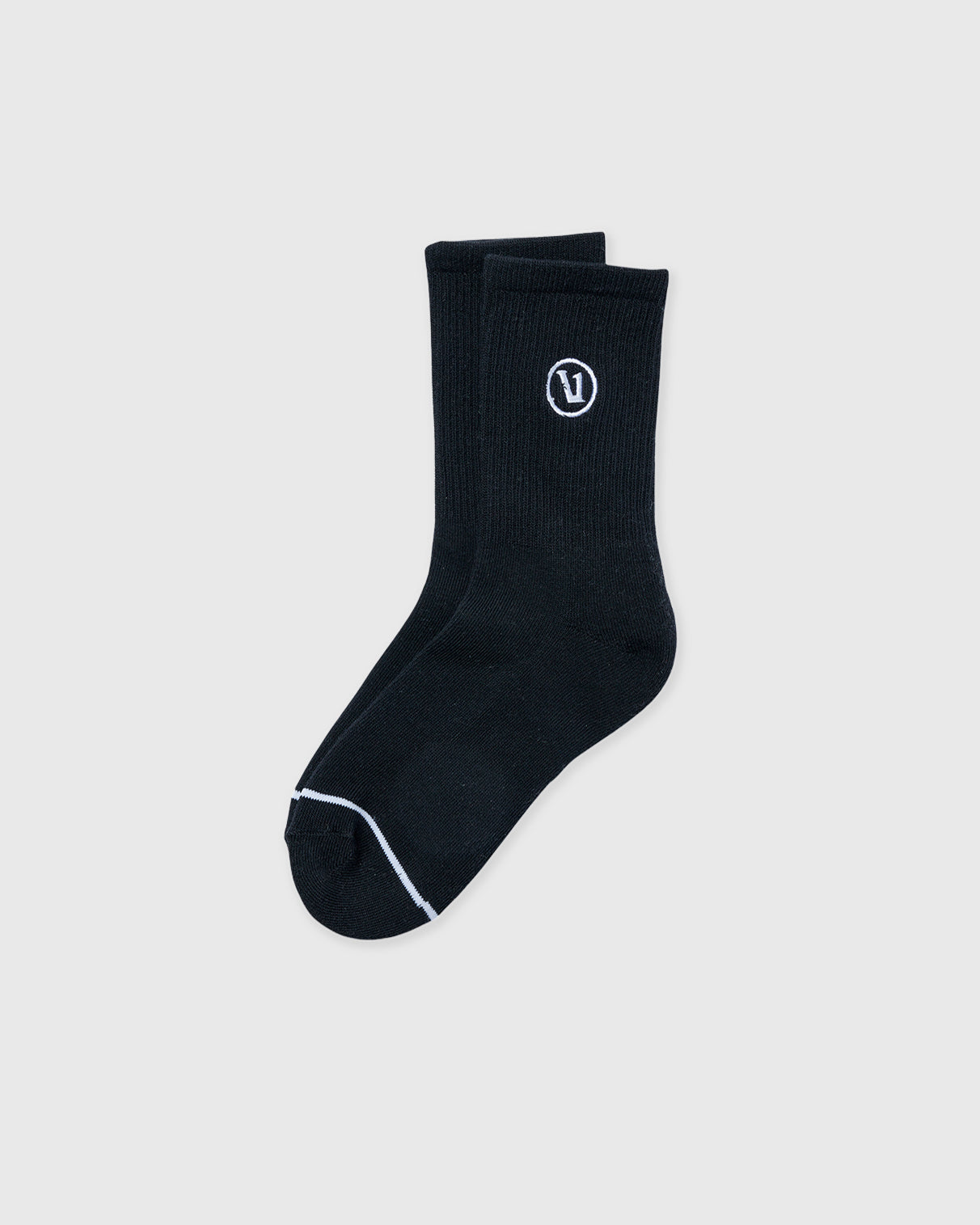Half Crew Sock | Black OLD
