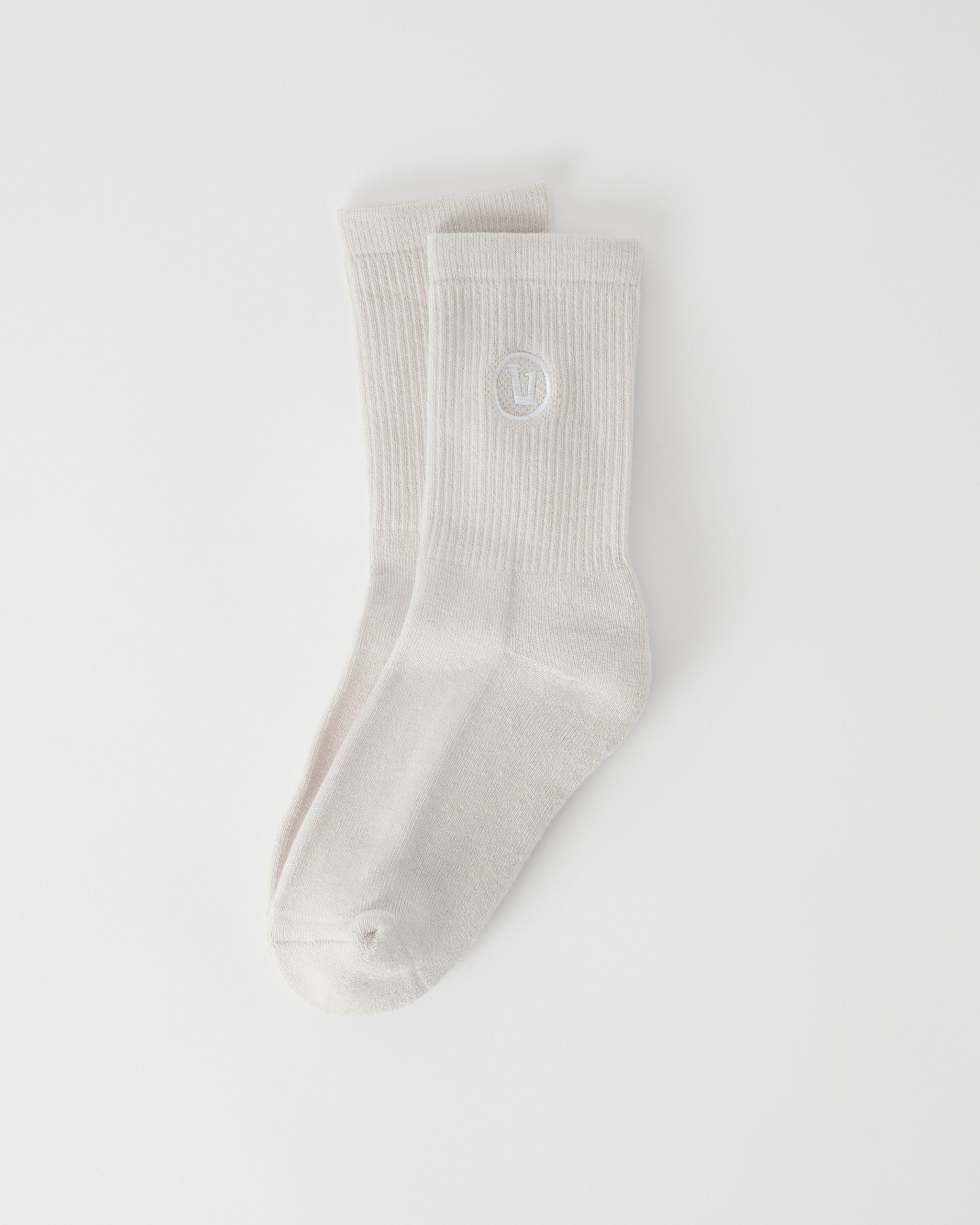 Half Crew Sock | Salt Heather (OLD)